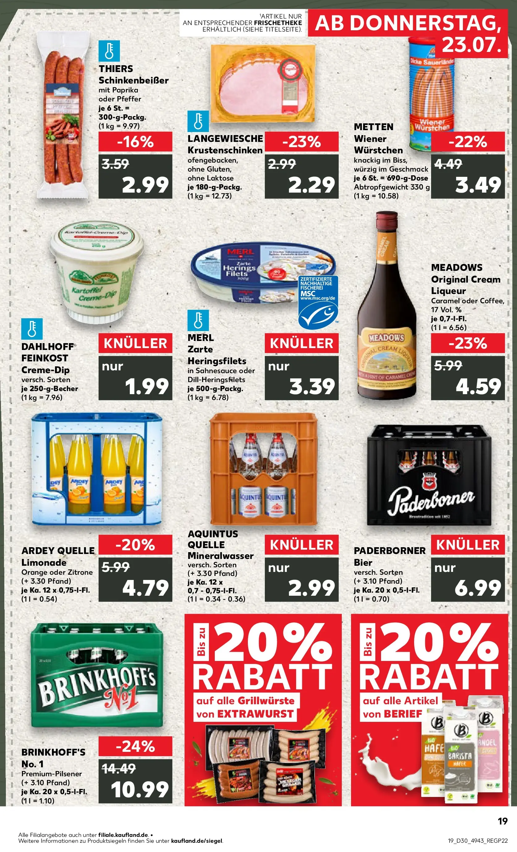 Prospekt Kaufland ab 20.07.2026 ยป Angebote und Werbung Online | Seite: 28 | Produkte: Wiener wurstchen, Bier, Paprika, Zitrone Prospekt Kaufland ab 20.07.2026 ยป Angebote Online zum Blรคttern | Seite: 28 | Produkte: Wiener wurstchen, Bier, Paprika, Zitrone