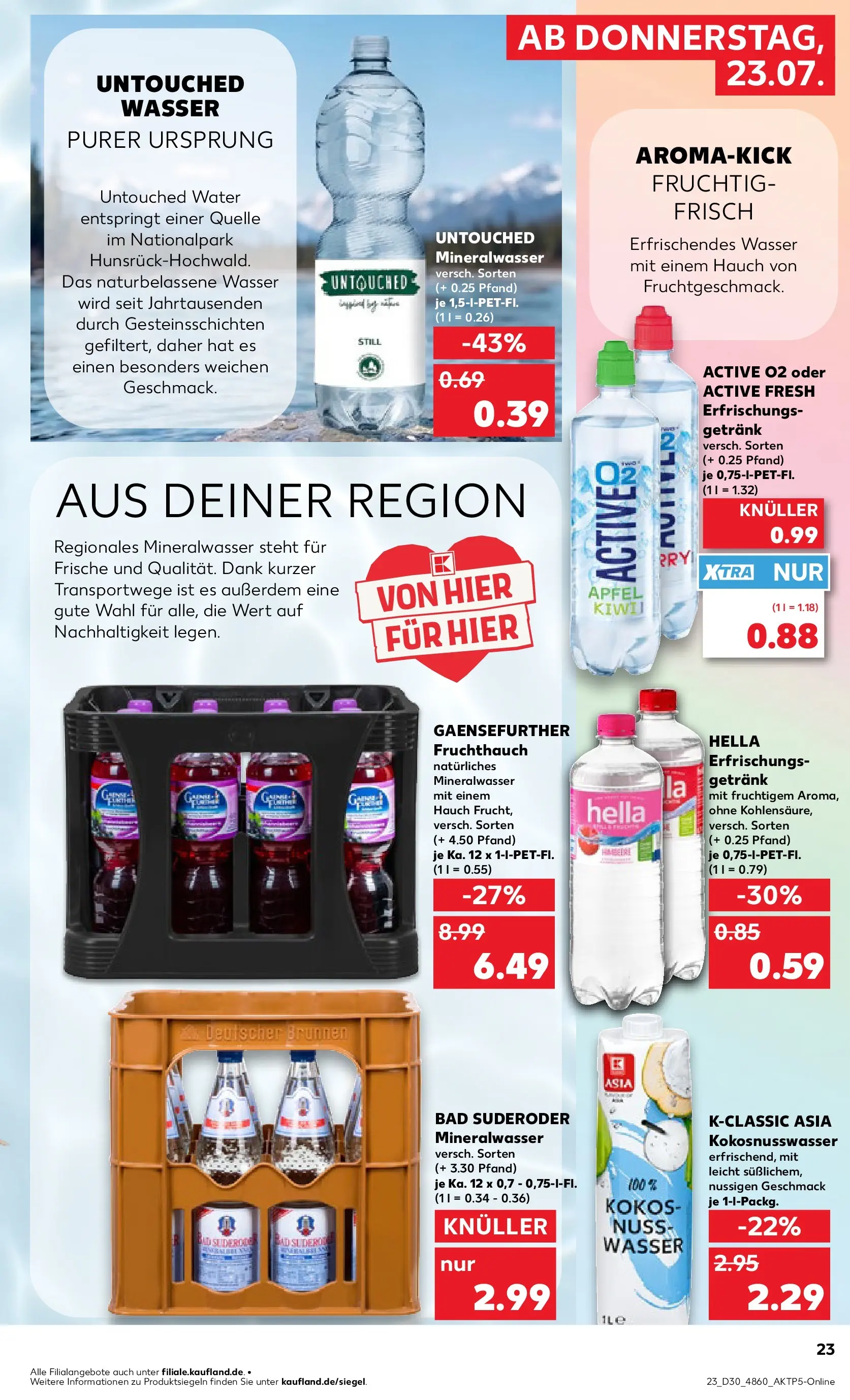 Prospekt Kaufland ab 20.07.2026 ยป Angebote und Werbung Online | Seite: 32 | Produkte: Bad, รpfel, Wasser, Hella Prospekt Kaufland ab 20.07.2026 ยป Angebote Online zum Blรคttern | Seite: 32 | Produkte: Bad, รpfel, Wasser, Hella