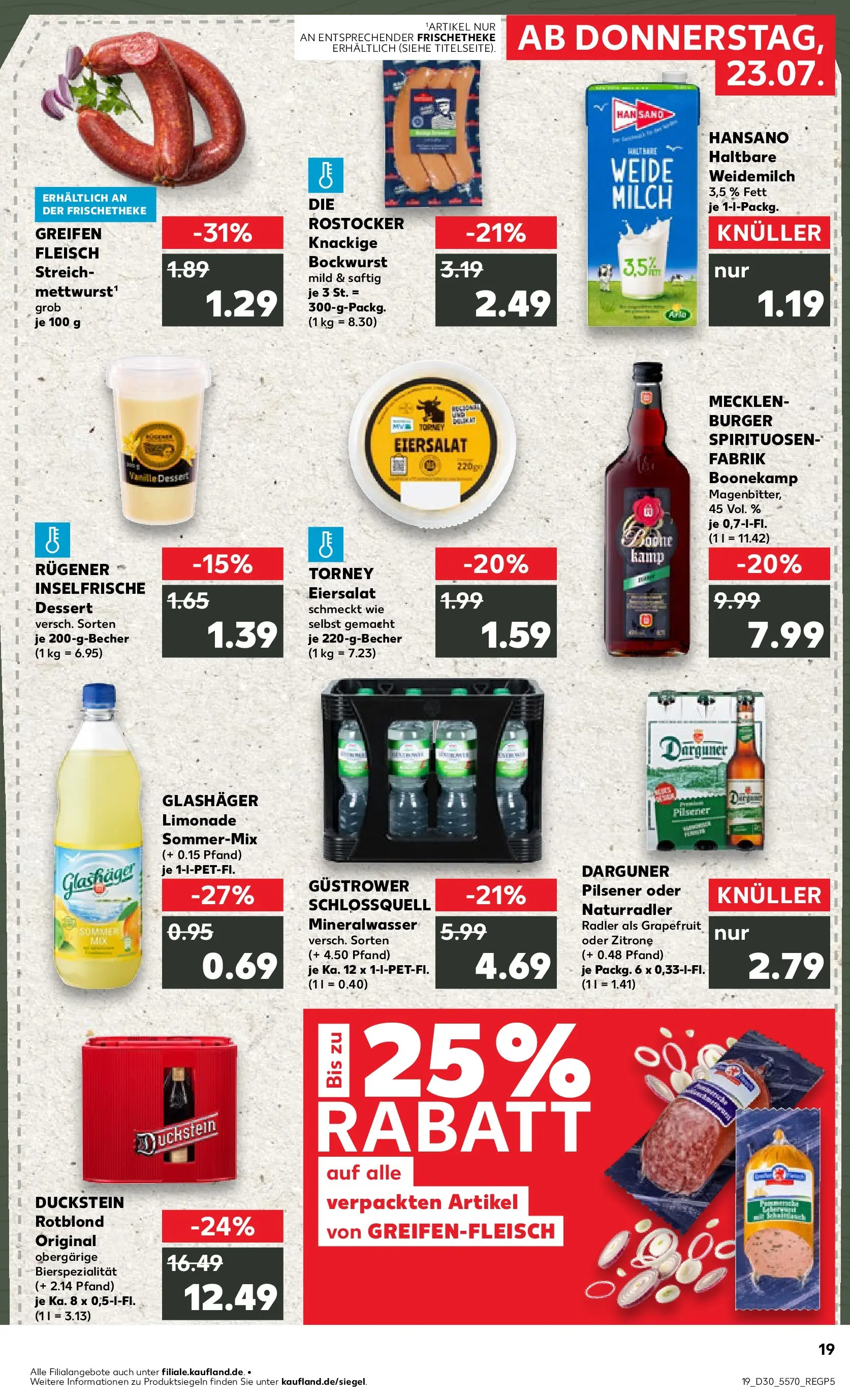 Prospekt Kaufland ab 20.07.2026 ยป Angebote und Werbung Online | Seite: 28 | Produkte: Milch, Burger, Mineralwasser, Radler Prospekt Kaufland ab 20.07.2026 ยป Angebote Online zum Blรคttern | Seite: 28 | Produkte: Milch, Burger, Mineralwasser, Radler