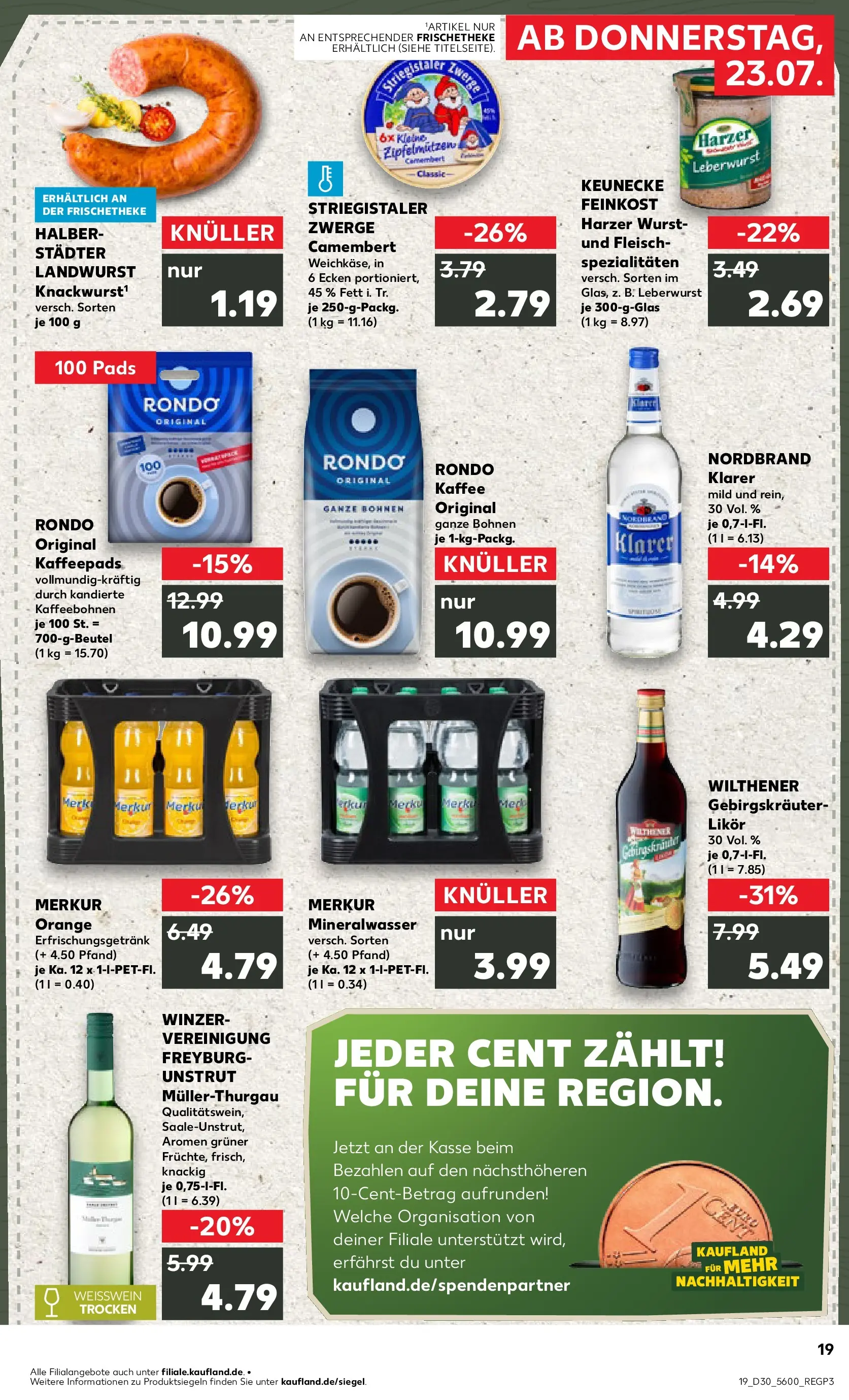 Prospekt Kaufland ab 20.07.2026 ยป Angebote und Werbung Online | Seite: 28 | Produkte: Kaffeepads, Wilthener, Kaffee, Weiรwein Prospekt Kaufland ab 20.07.2026 ยป Angebote Online zum Blรคttern | Seite: 28 | Produkte: Kaffeepads, Wilthener, Kaffee, Weiรwein