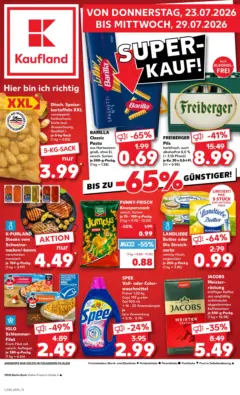 Kaufland Prospekt Berlin ab 23.07.2026 gültig Kaufland Prospekt Berlin ab 23.07.2026 gültig