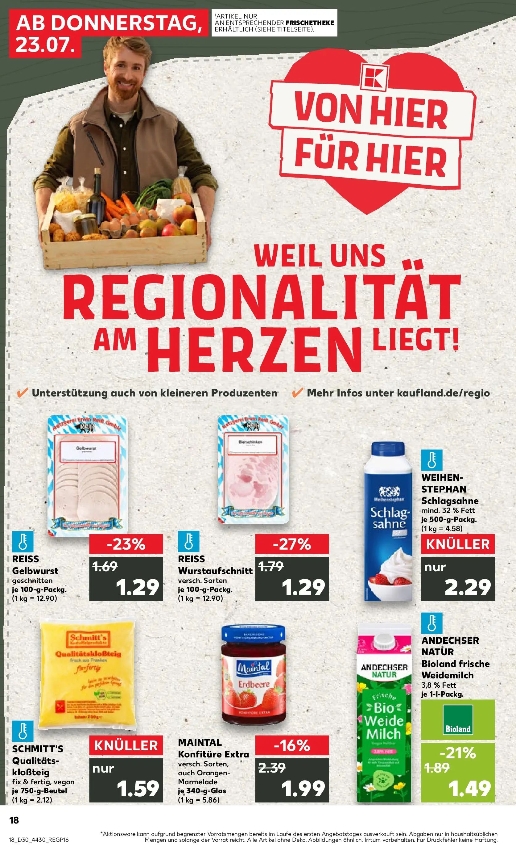 Prospekt Kaufland ab 20.07.2026 ยป Angebote und Werbung Online | Seite: 27 | Produkte: Schlagsahne, Milch, Orangen, Sahne Prospekt Kaufland ab 20.07.2026 ยป Angebote Online zum Blรคttern | Seite: 27 | Produkte: Schlagsahne, Milch, Orangen, Sahne