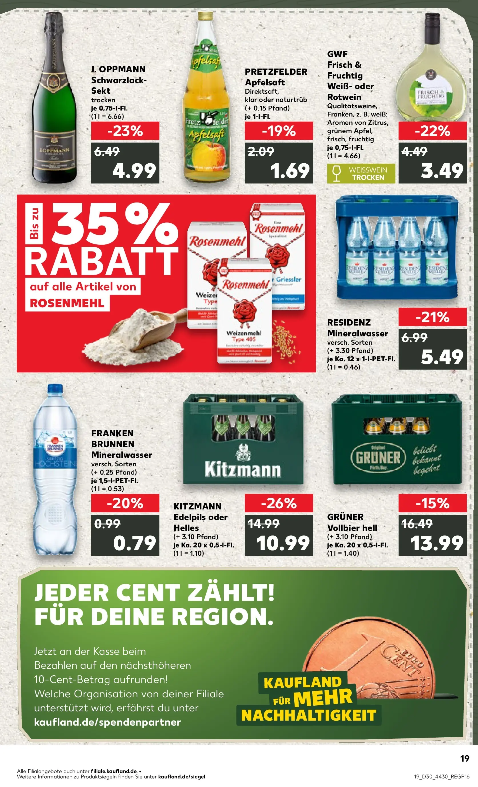 Prospekt Kaufland ab 20.07.2026 ยป Angebote und Werbung Online | Seite: 28 | Produkte: Weiรwein, Sekt, Apfelsaft, Mineralwasser Prospekt Kaufland ab 20.07.2026 ยป Angebote Online zum Blรคttern | Seite: 28 | Produkte: Weiรwein, Sekt, Apfelsaft, Mineralwasser