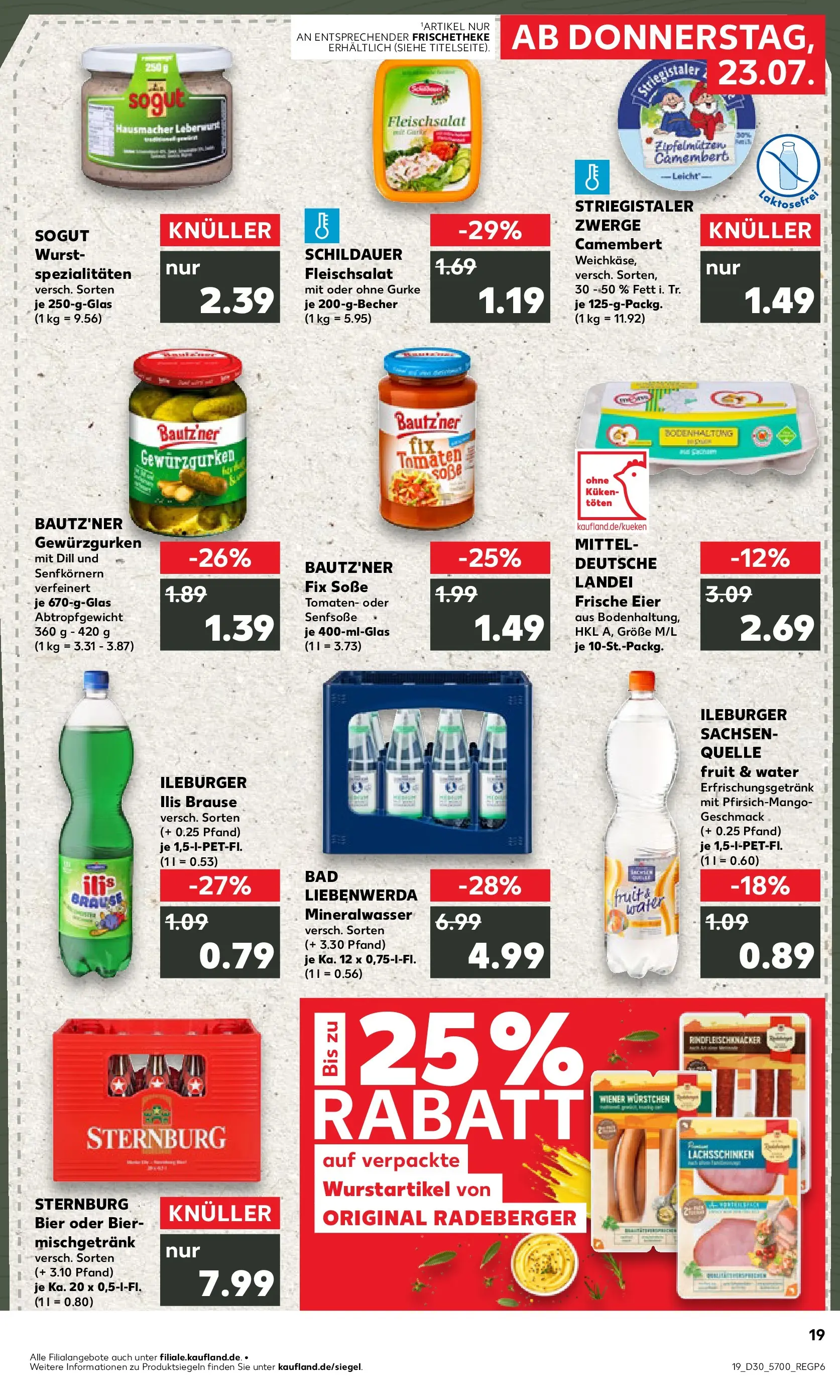 Prospekt Kaufland ab 20.07.2026 ยป Angebote und Werbung Online | Seite: 28 | Produkte: Wiener wurstchen, Eier, Bier, Soรe Prospekt Kaufland ab 20.07.2026 ยป Angebote Online zum Blรคttern | Seite: 28 | Produkte: Wiener wurstchen, Eier, Bier, Soรe