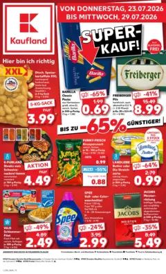 Kaufland Prospekt Freital ab 23.07.2026 gültig Kaufland Prospekt Freital ab 23.07.2026 gültig