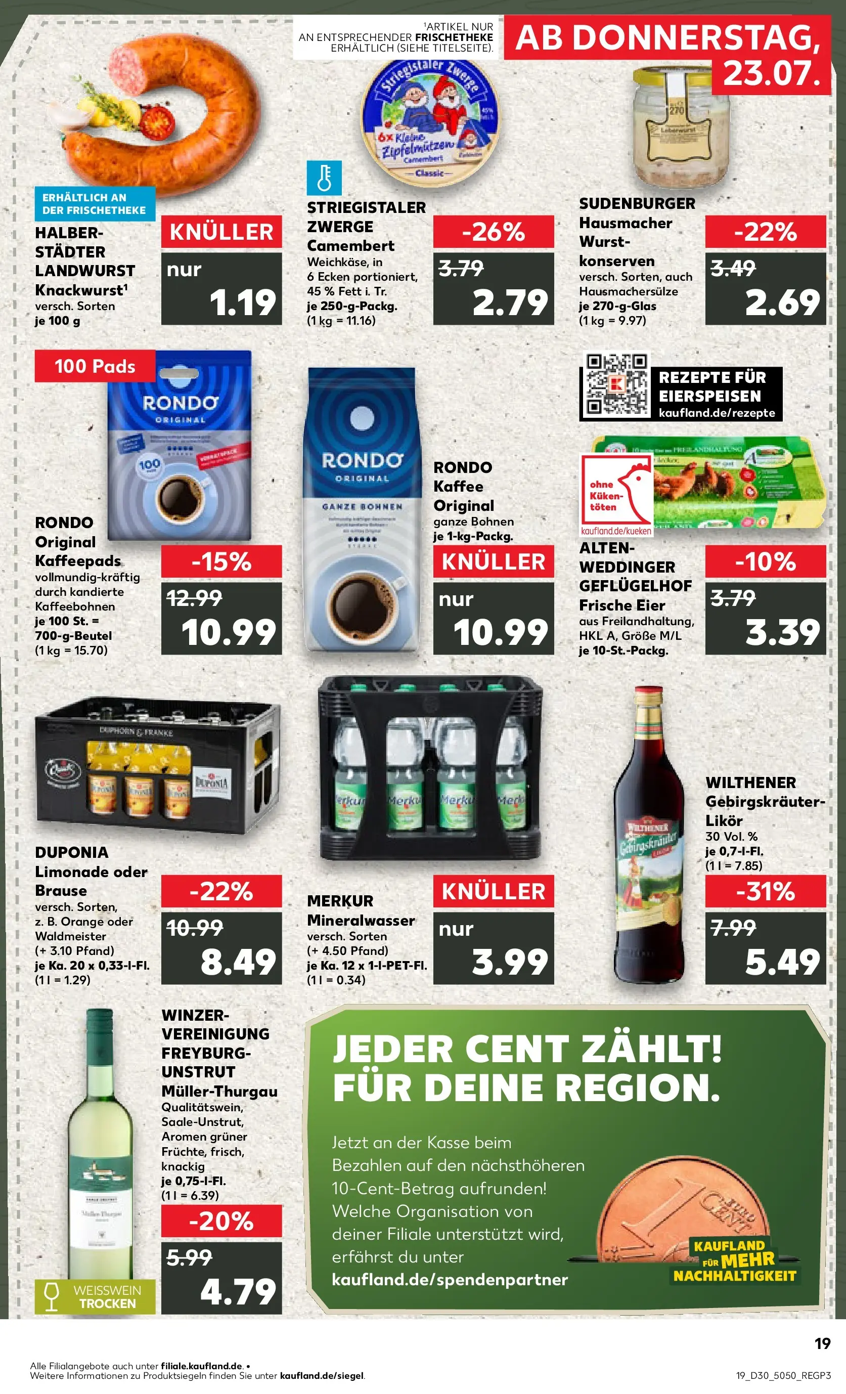 Prospekt Kaufland ab 20.07.2026 ยป Angebote und Werbung Online | Seite: 28 | Produkte: Kaffeepads, Wilthener, Weiรwein, Mineralwasser Prospekt Kaufland ab 20.07.2026 ยป Angebote Online zum Blรคttern | Seite: 28 | Produkte: Kaffeepads, Wilthener, Weiรwein, Mineralwasser