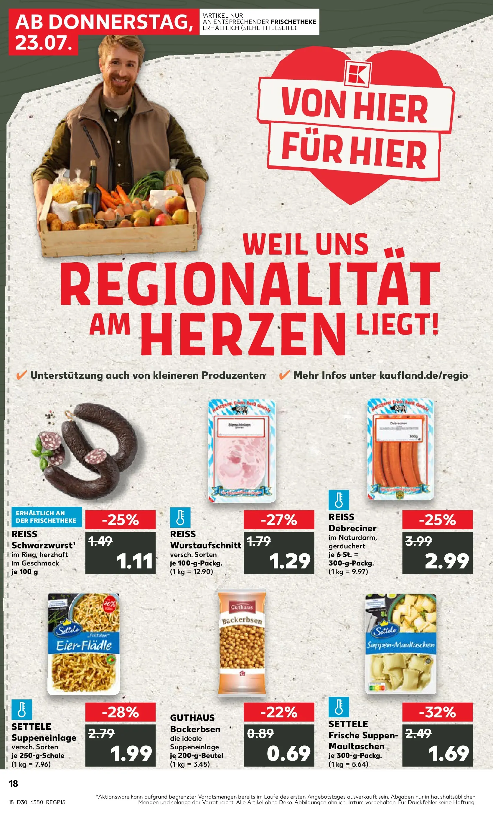 Prospekt Kaufland ab 20.07.2026 ยป Angebote und Werbung Online | Seite: 27 | Produkte: Maultaschen Prospekt Kaufland ab 20.07.2026 ยป Angebote Online zum Blรคttern | Seite: 27 | Produkte: Maultaschen
