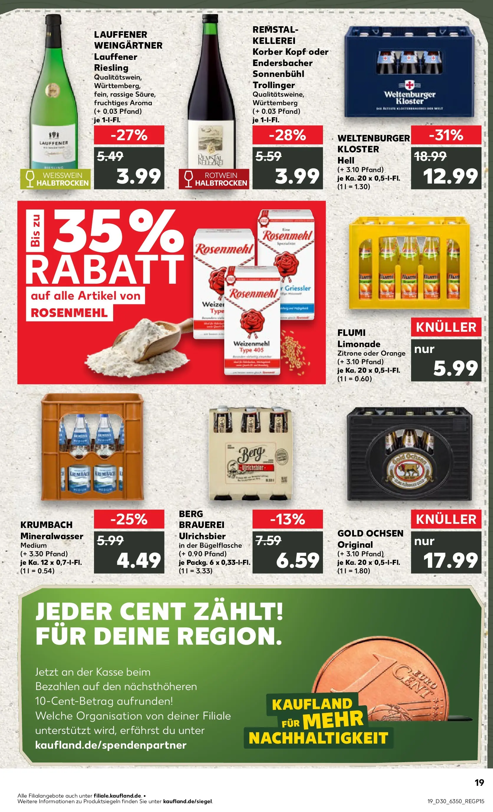 Prospekt Kaufland ab 20.07.2026 ยป Angebote und Werbung Online | Seite: 28 | Produkte: Weiรwein, Rotwein, Limonade, Weizenmehl Prospekt Kaufland ab 20.07.2026 ยป Angebote Online zum Blรคttern | Seite: 28 | Produkte: Weiรwein, Rotwein, Limonade, Weizenmehl