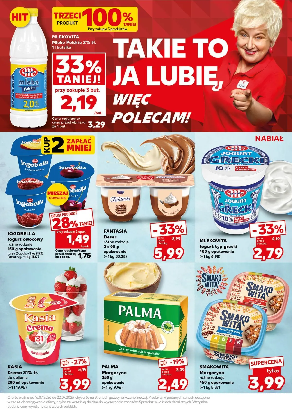 Kaufland gazetka - Super Sobota od 18.07.2026 - od jutra PDF | Strona: 21 | Produkty: Brzoskwinia, Malina, Jogurt owocowy, Jogurt