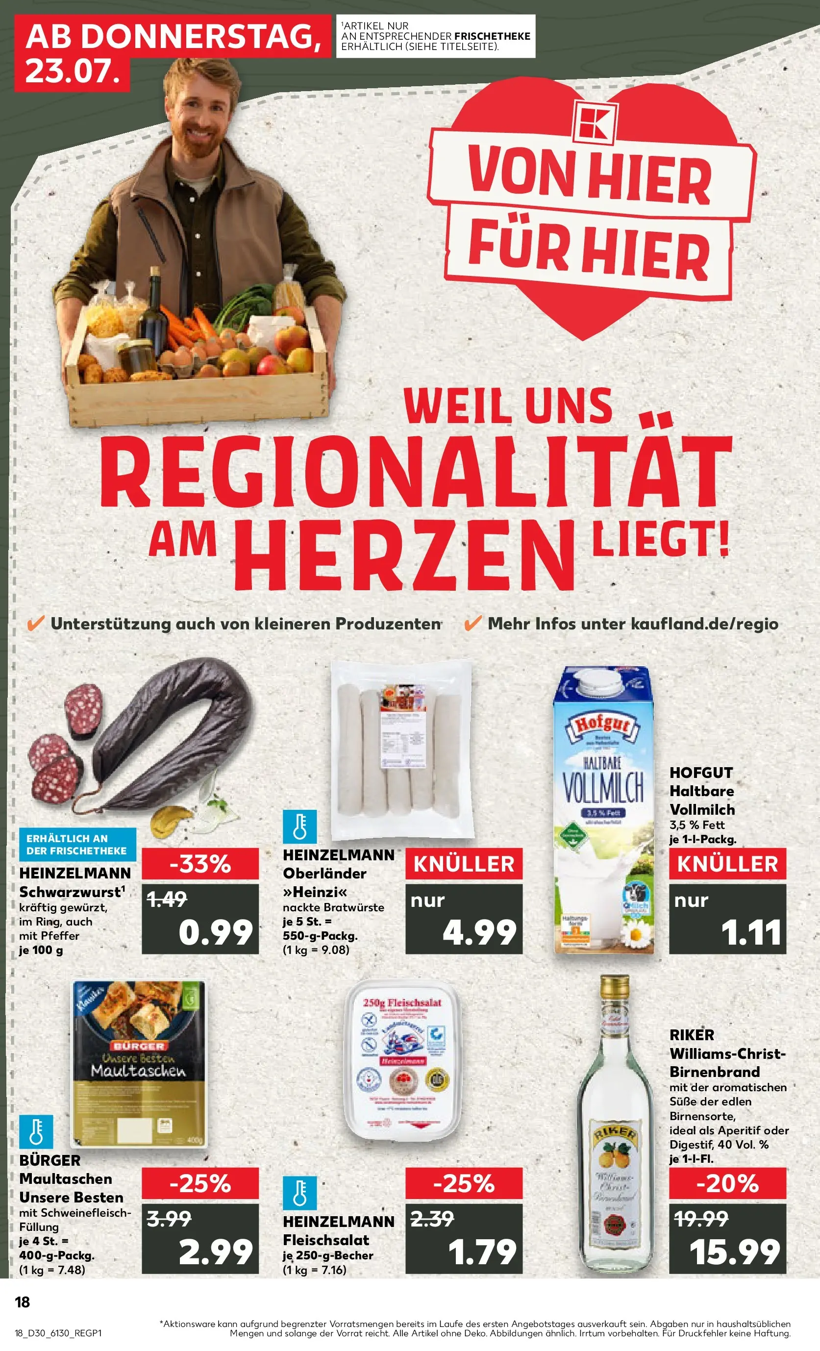 Prospekt Kaufland ab 20.07.2026 ยป Angebote und Werbung Online | Seite: 27 | Produkte: Burger, Pfeffer, Schweinefleisch, Maultaschen Prospekt Kaufland ab 20.07.2026 ยป Angebote Online zum Blรคttern | Seite: 27 | Produkte: Burger, Pfeffer, Schweinefleisch, Maultaschen