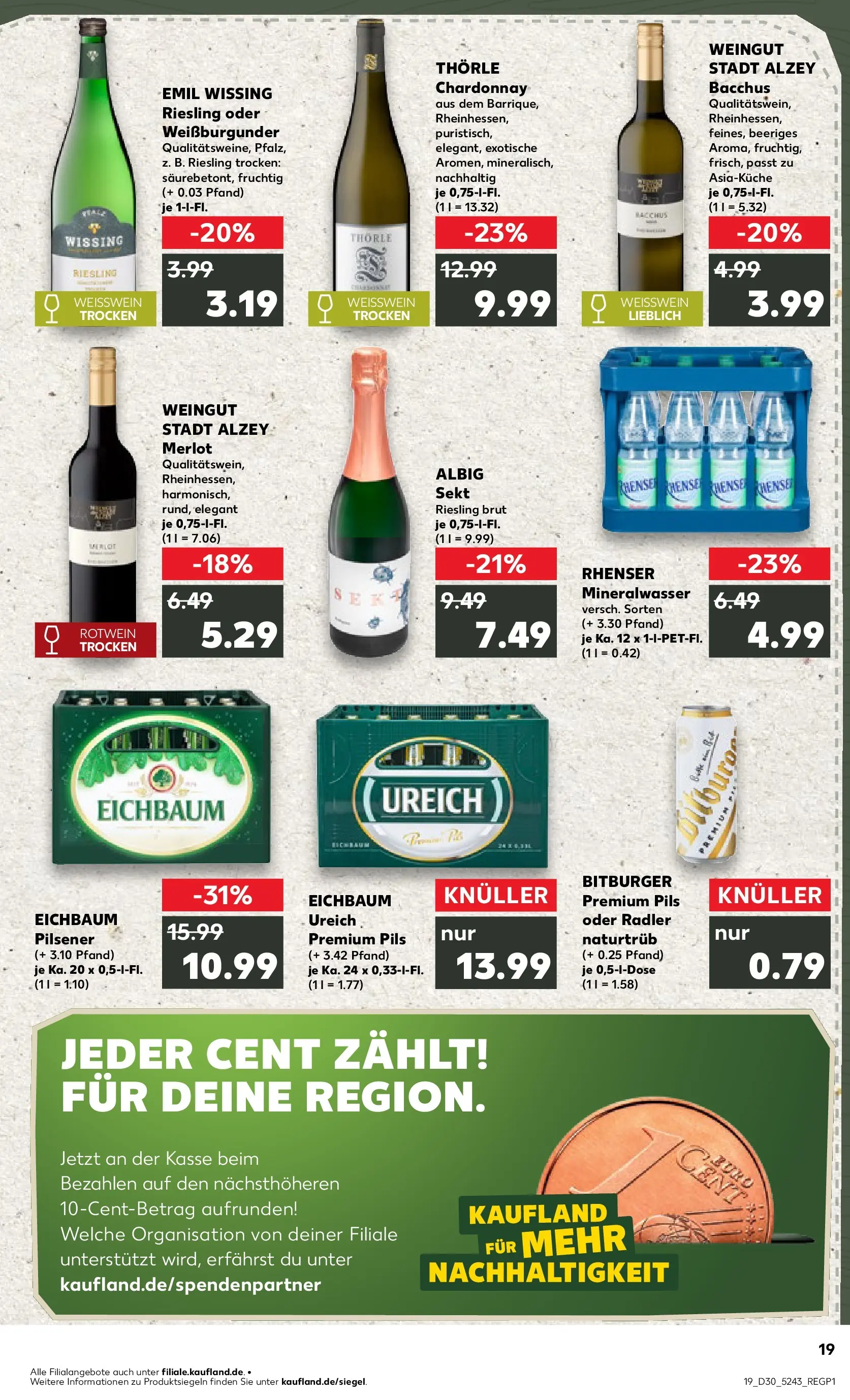 Prospekt Kaufland ab 20.07.2026 » Angebote Online zum Blättern | Seite: 24 | Produkte: Weißwein, Rotwein, Sekt, Merlot