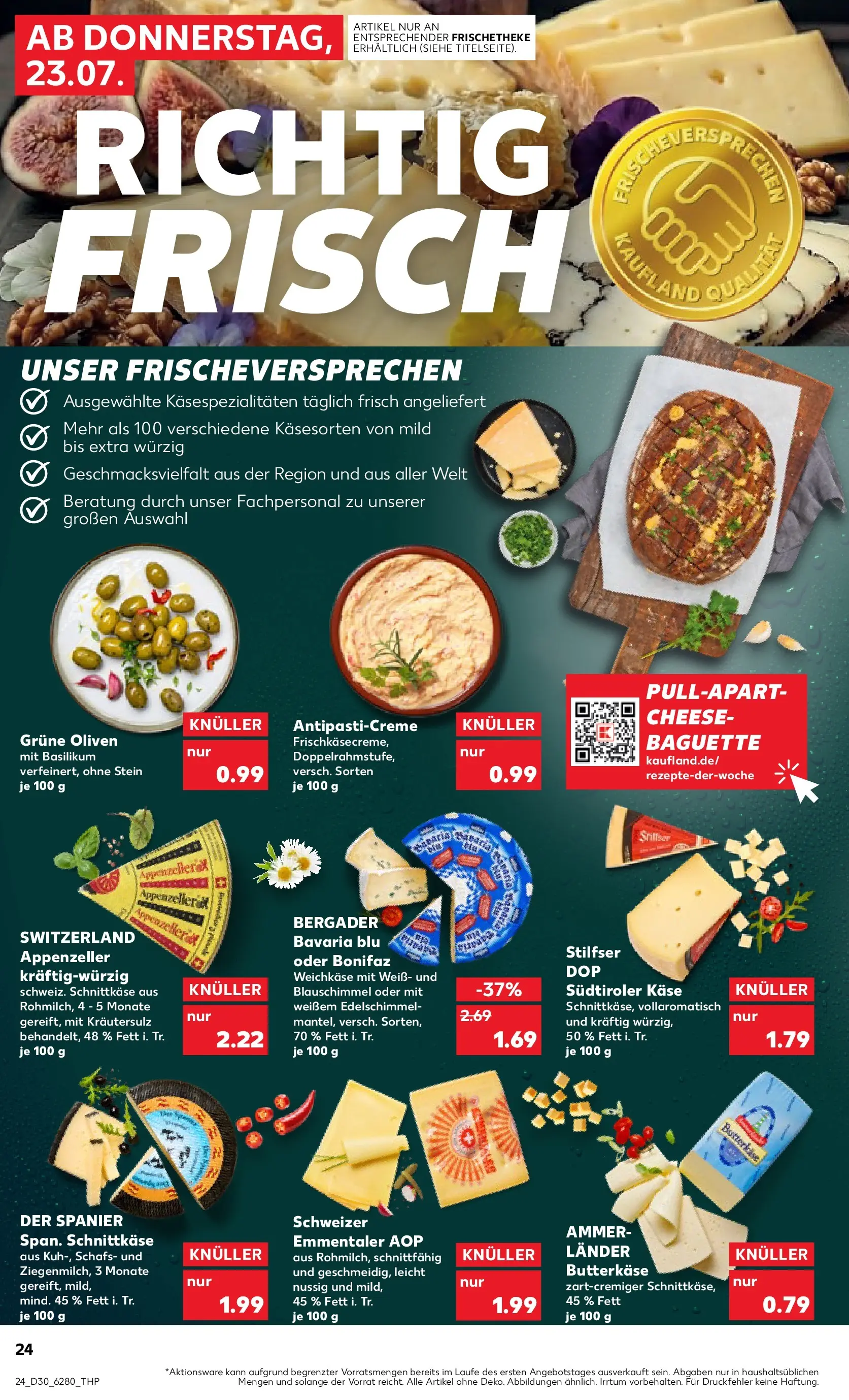 Prospekt Kaufland ab 20.07.2026 ยป Angebote und Werbung Online | Seite: 33 | Produkte: Kรคse, Baguette Prospekt Kaufland ab 20.07.2026 ยป Angebote Online zum Blรคttern | Seite: 33 | Produkte: Kรคse, Baguette