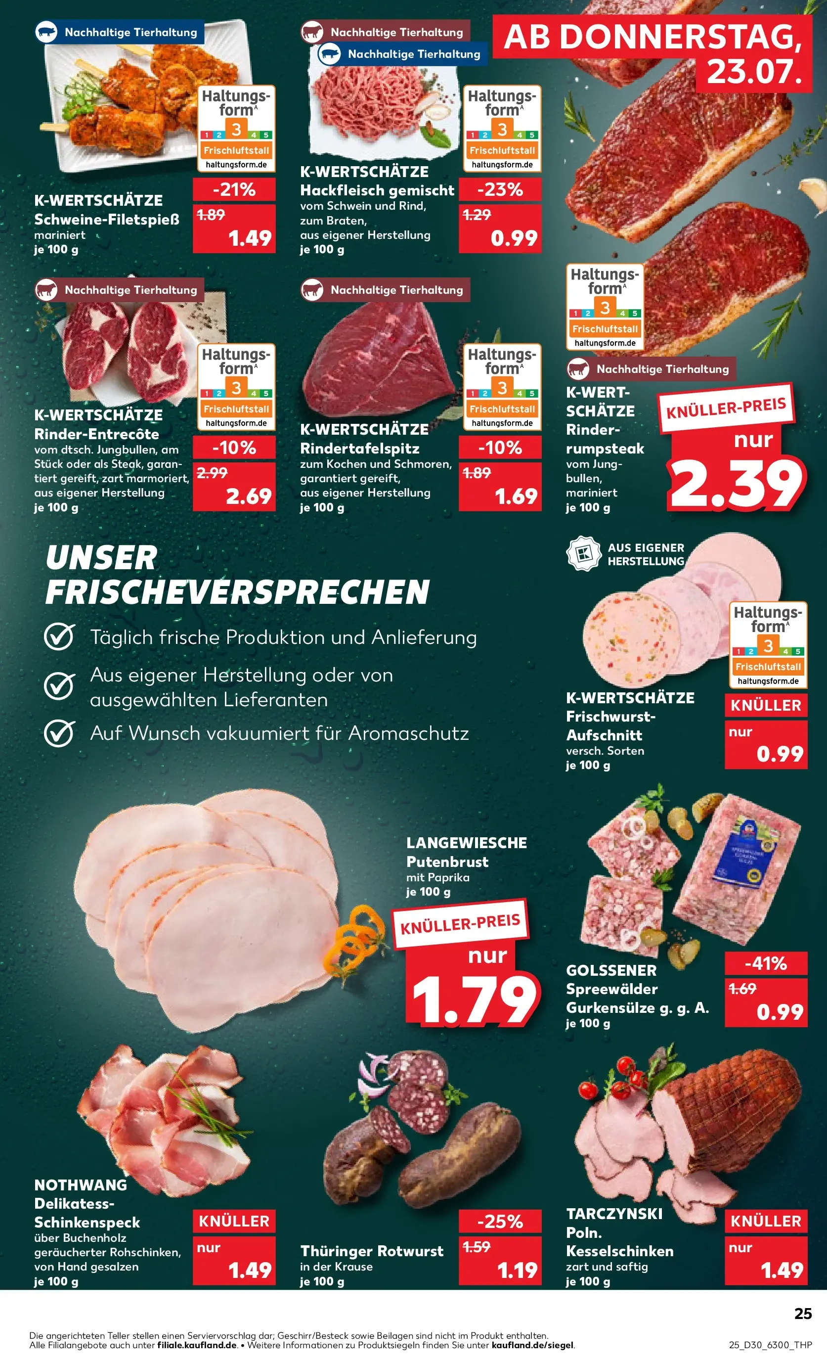 Prospekt Kaufland ab 20.07.2026 ยป Angebote und Werbung Online | Seite: 34 | Produkte: Rumpsteak, Paprika, Hackfleisch Prospekt Kaufland ab 20.07.2026 ยป Angebote Online zum Blรคttern | Seite: 34 | Produkte: Rumpsteak, Paprika, Hackfleisch