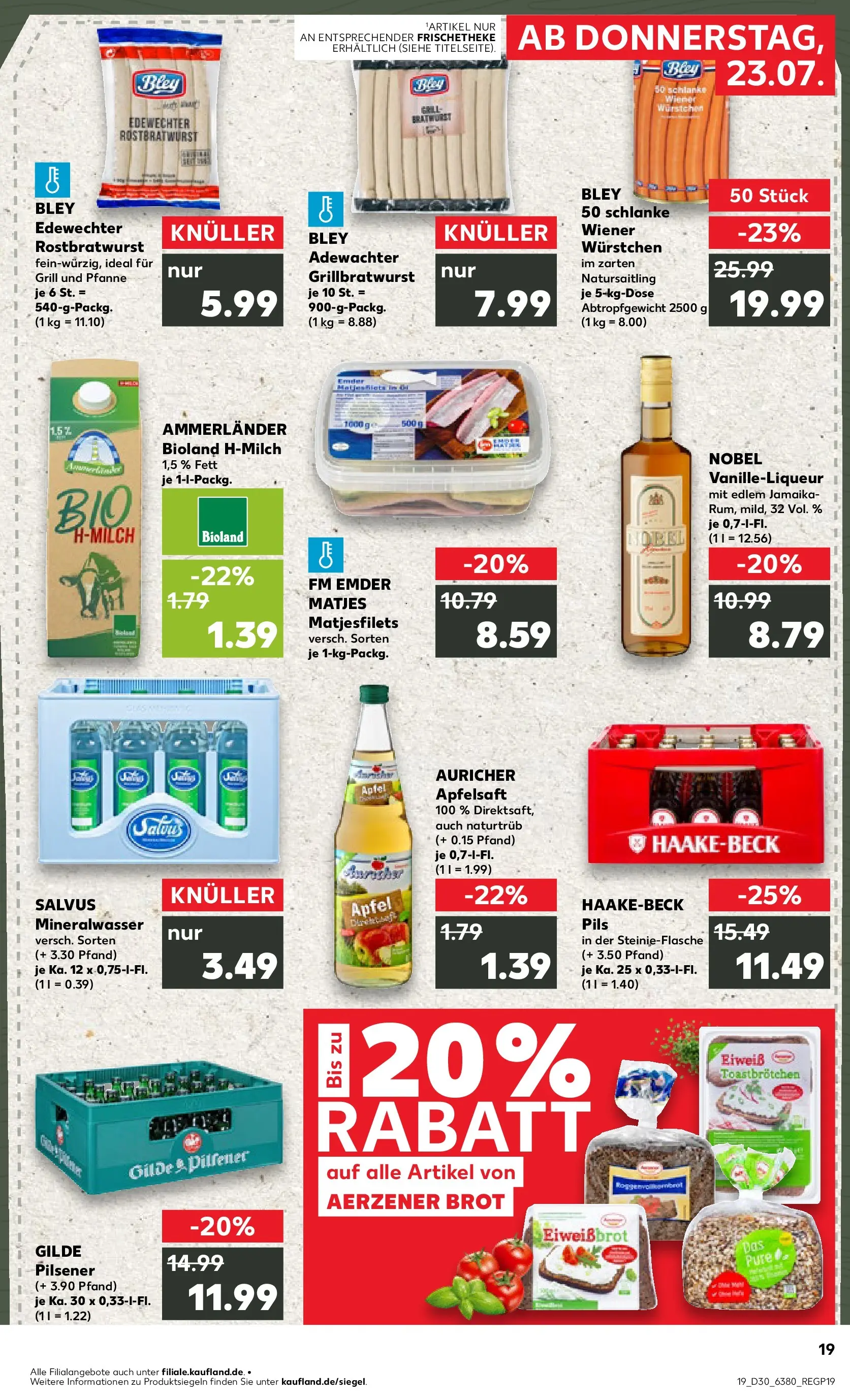 Prospekt Kaufland ab 20.07.2026 ยป Angebote und Werbung Online | Seite: 28 | Produkte: Grill, รpfel, Apfelsaft, Brot Prospekt Kaufland ab 20.07.2026 ยป Angebote Online zum Blรคttern | Seite: 28 | Produkte: Grill, รpfel, Apfelsaft, Brot