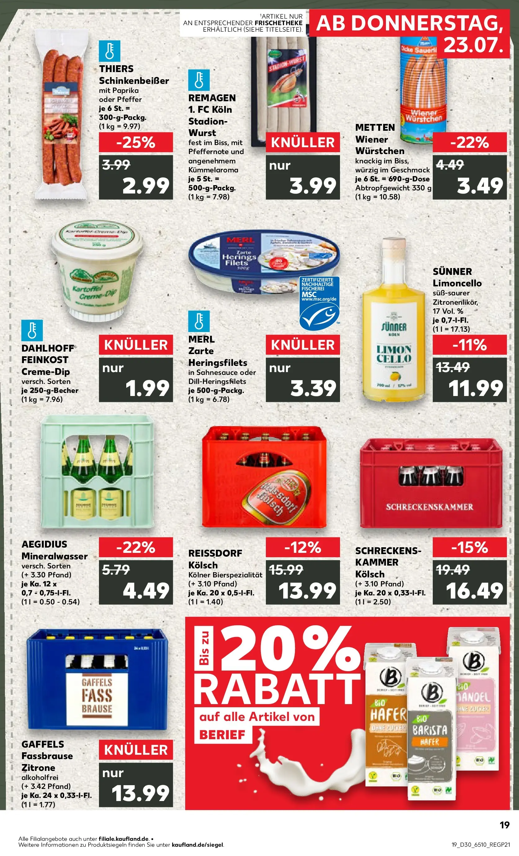 Prospekt Kaufland ab 20.07.2026 ยป Angebote und Werbung Online | Seite: 28 | Produkte: Paprika, Pfeffer, Zitrone, Fassbrause Prospekt Kaufland ab 20.07.2026 ยป Angebote Online zum Blรคttern | Seite: 28 | Produkte: Paprika, Pfeffer, Zitrone, Fassbrause
