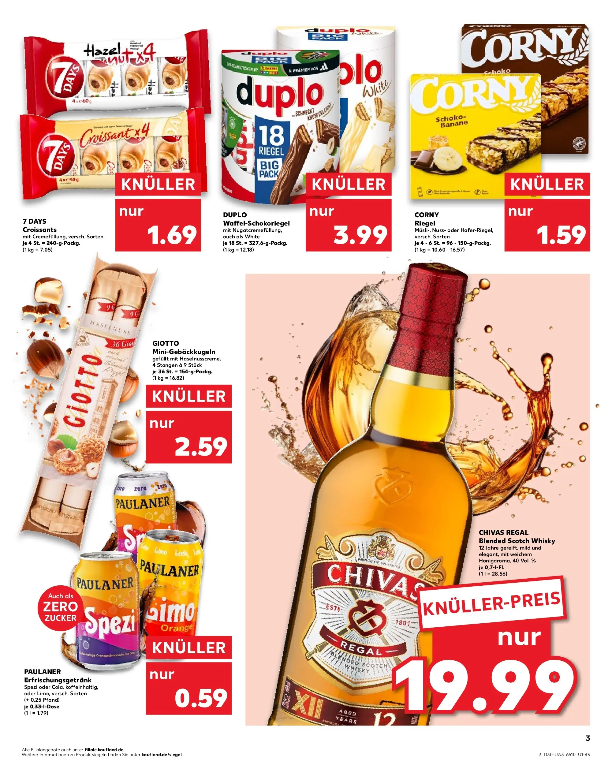 Prospekt Kaufland ab 20.07.2026 ยป Angebote und Werbung Online | Seite: 12 | Produkte: Whisky, Regal, Croissant, Paulaner Prospekt Kaufland ab 20.07.2026 ยป Angebote Online zum Blรคttern | Seite: 12 | Produkte: Whisky, Regal, Croissant, Paulaner