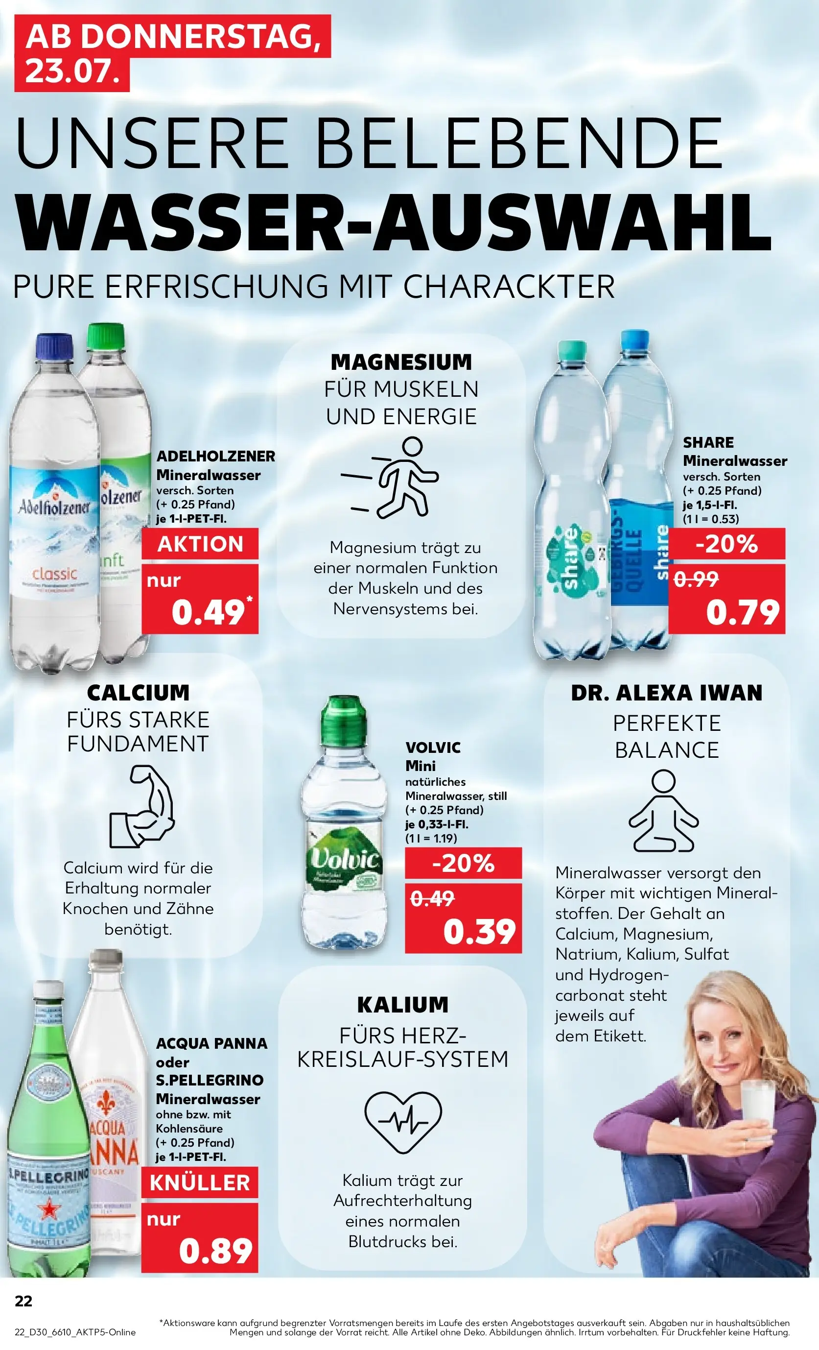 Prospekt Kaufland ab 20.07.2026 ยป Angebote und Werbung Online | Seite: 35 | Produkte: Adelholzener, Mineralwasser, Volvic Prospekt Kaufland ab 20.07.2026 ยป Angebote Online zum Blรคttern | Seite: 35 | Produkte: Adelholzener, Mineralwasser, Volvic