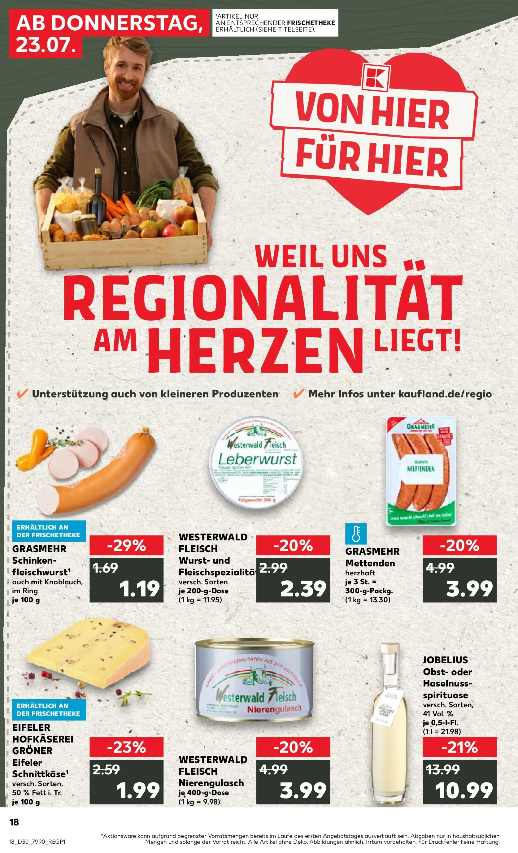 Prospekt Kaufland ab 20.07.2026 ยป Angebote und Werbung Online | Seite: 27 | Produkte: Obst, Wurst, Schinken, Fleisch Prospekt Kaufland ab 20.07.2026 ยป Angebote Online zum Blรคttern | Seite: 27 | Produkte: Obst, Wurst, Schinken, Fleisch