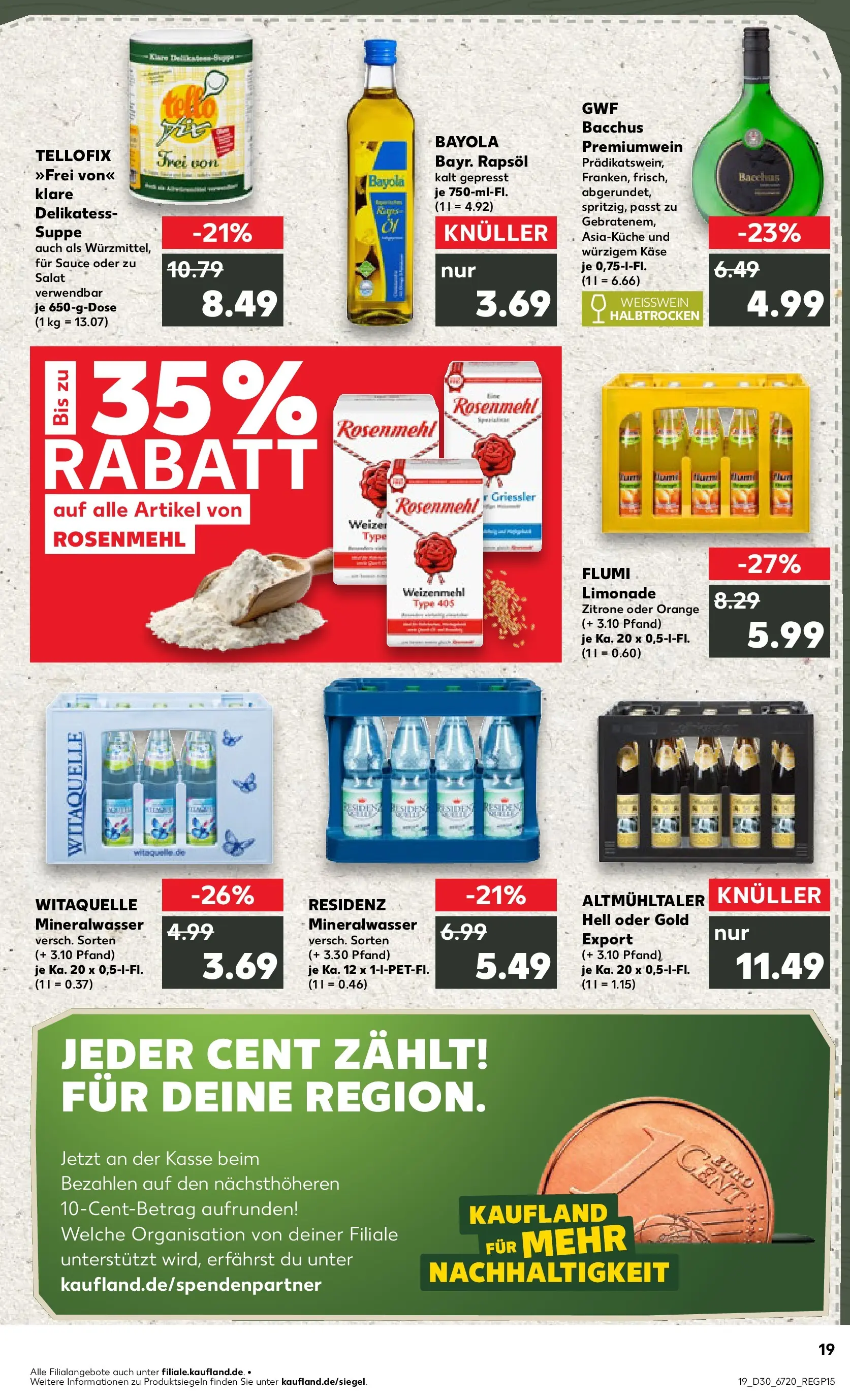 Prospekt Kaufland ab 20.07.2026 ยป Angebote und Werbung Online | Seite: 28 | Produkte: Kรคse, Limonade, Weizenmehl, Salat Prospekt Kaufland ab 20.07.2026 ยป Angebote Online zum Blรคttern | Seite: 28 | Produkte: Kรคse, Limonade, Weizenmehl, Salat