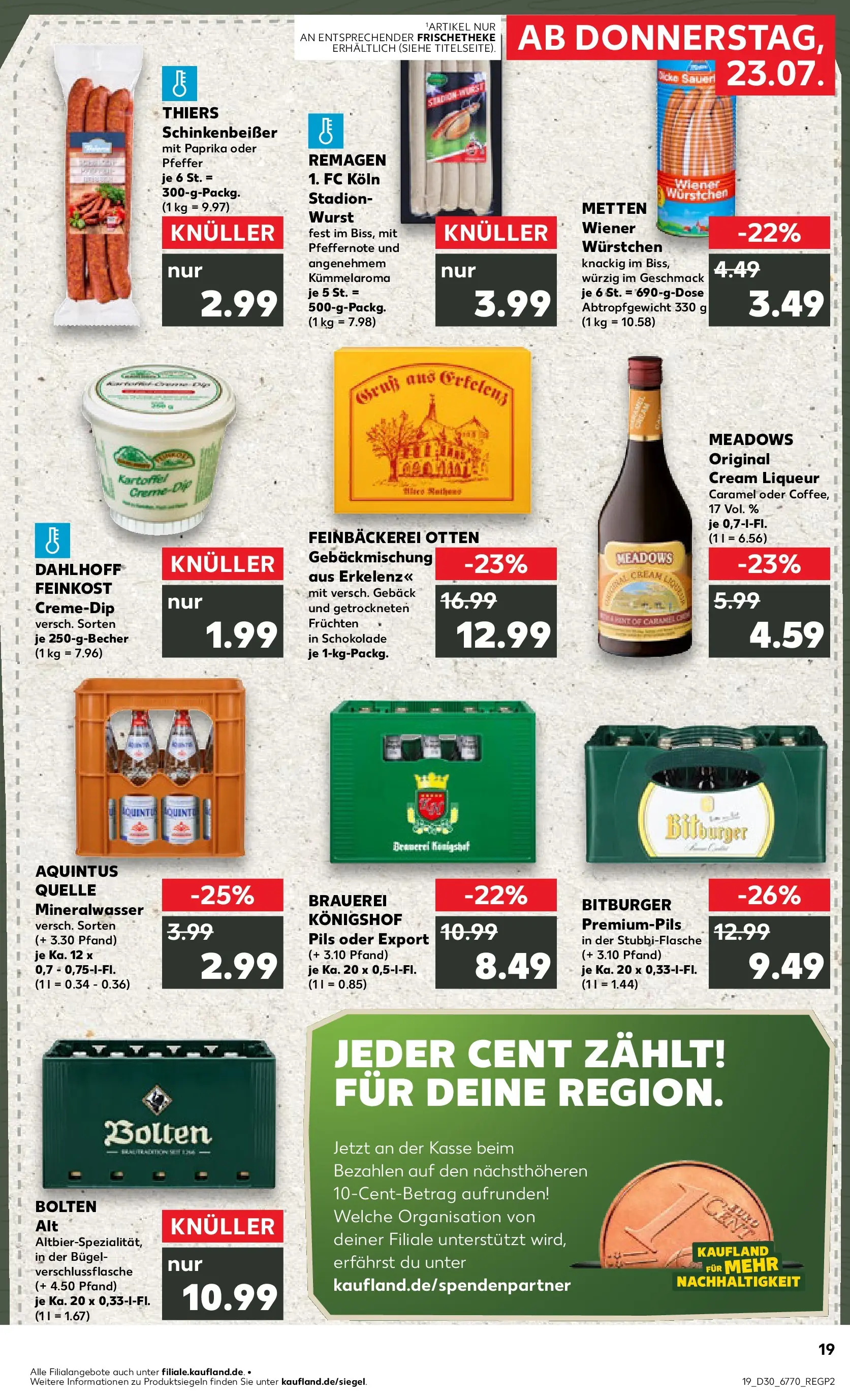 Prospekt Kaufland ab 20.07.2026 ยป Angebote und Werbung Online | Seite: 28 | Produkte: Bitburger, Paprika, Pfeffer, Wurst Prospekt Kaufland ab 20.07.2026 ยป Angebote Online zum Blรคttern | Seite: 28 | Produkte: Bitburger, Paprika, Pfeffer, Wurst