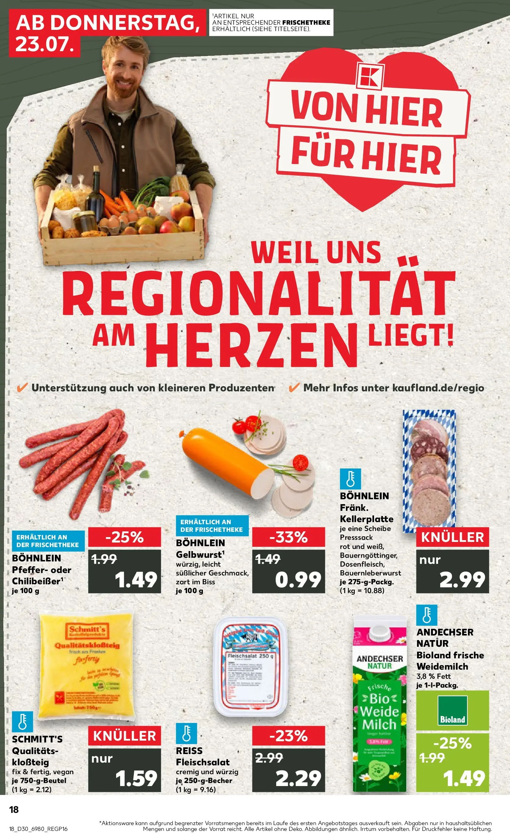 Prospekt Kaufland ab 20.07.2026 ยป Angebote und Werbung Online | Seite: 27 | Produkte: Milch, Pfeffer Prospekt Kaufland ab 20.07.2026 ยป Angebote Online zum Blรคttern | Seite: 27 | Produkte: Milch, Pfeffer