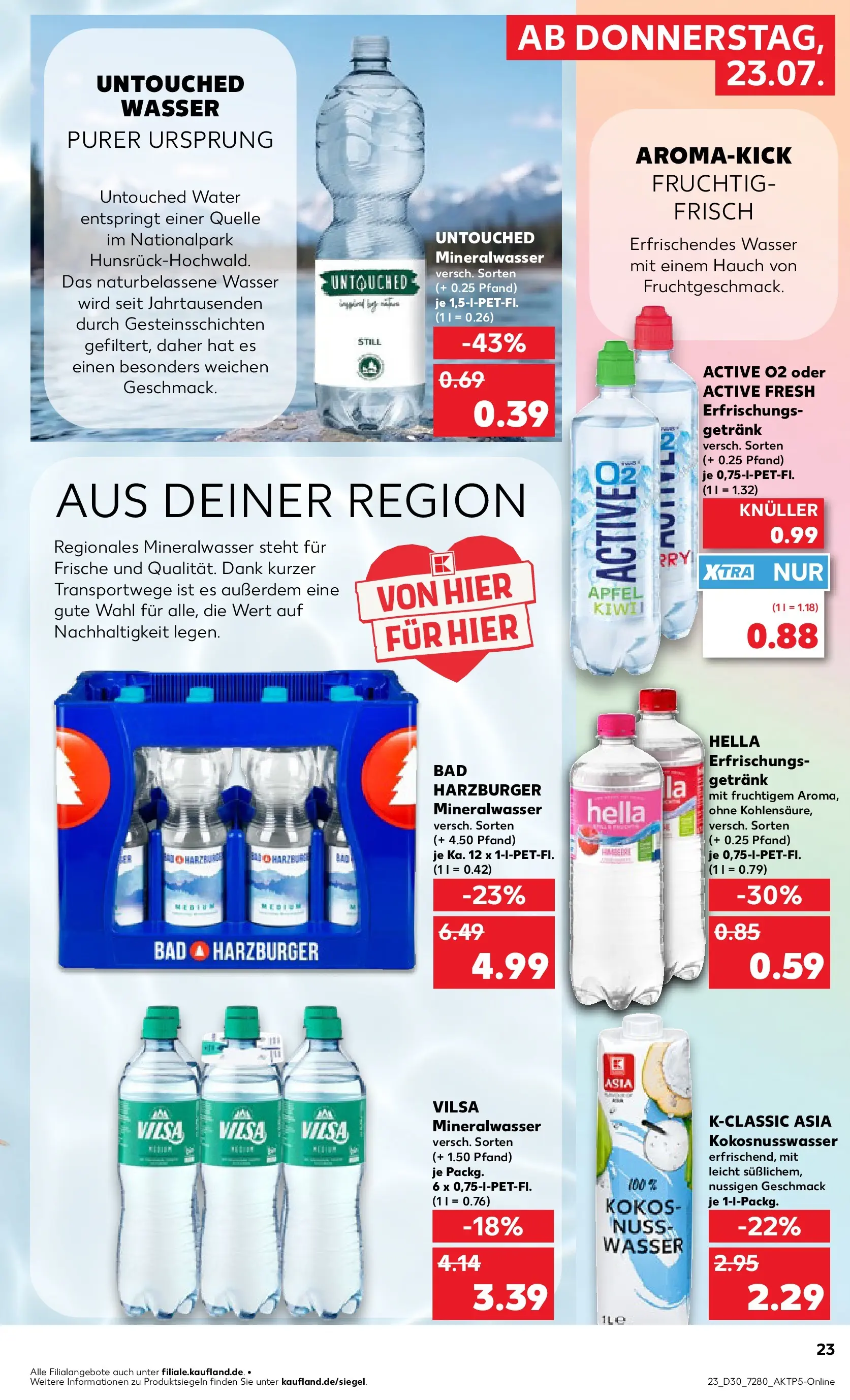 Prospekt Kaufland ab 20.07.2026 ยป Angebote und Werbung Online | Seite: 32 | Produkte: Bad, รpfel, Wasser, Hella Prospekt Kaufland ab 20.07.2026 ยป Angebote Online zum Blรคttern | Seite: 32 | Produkte: Bad, รpfel, Wasser, Hella