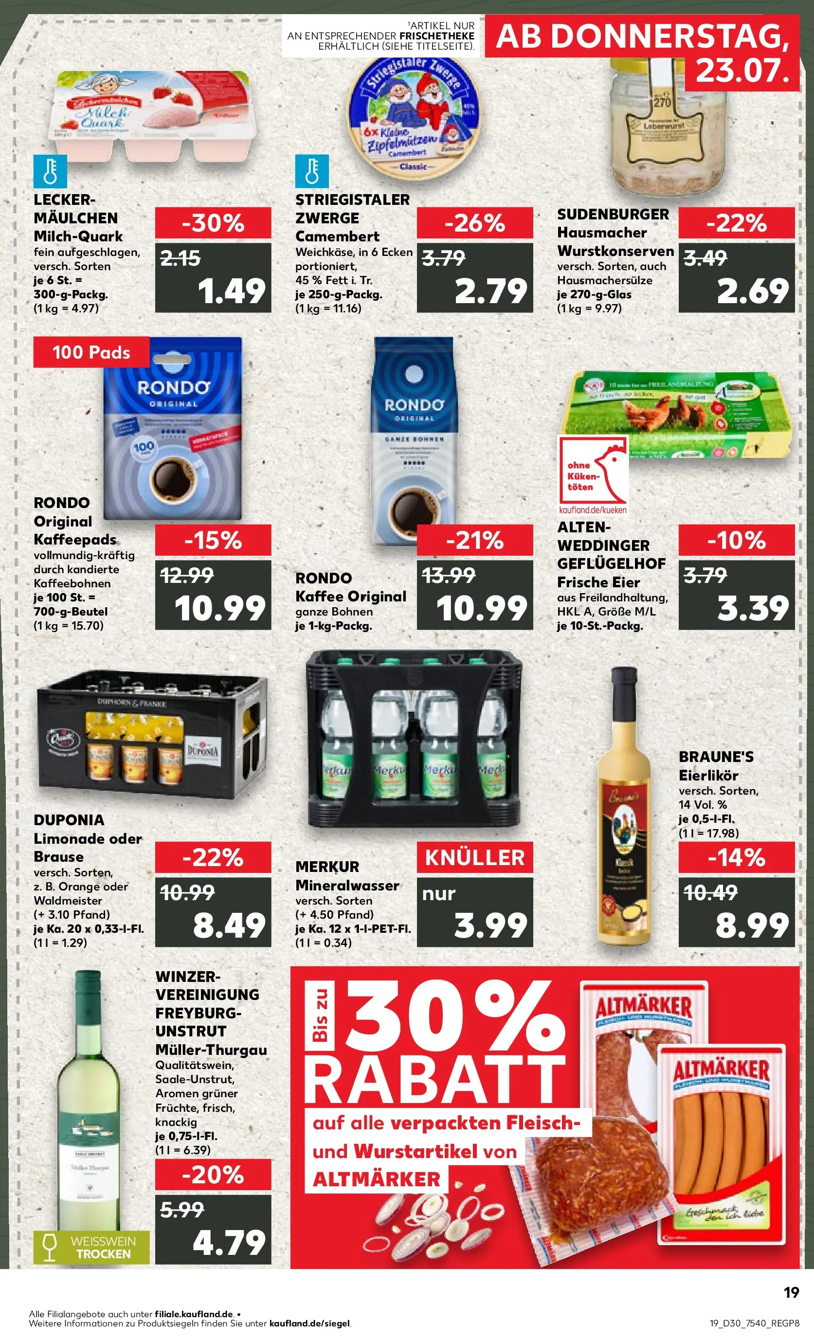 Prospekt Kaufland ab 20.07.2026 ยป Angebote und Werbung Online | Seite: 28 | Produkte: Eier, Kaffee, Mineralwasser, Fleisch Prospekt Kaufland ab 20.07.2026 ยป Angebote Online zum Blรคttern | Seite: 28 | Produkte: Eier, Kaffee, Mineralwasser, Fleisch