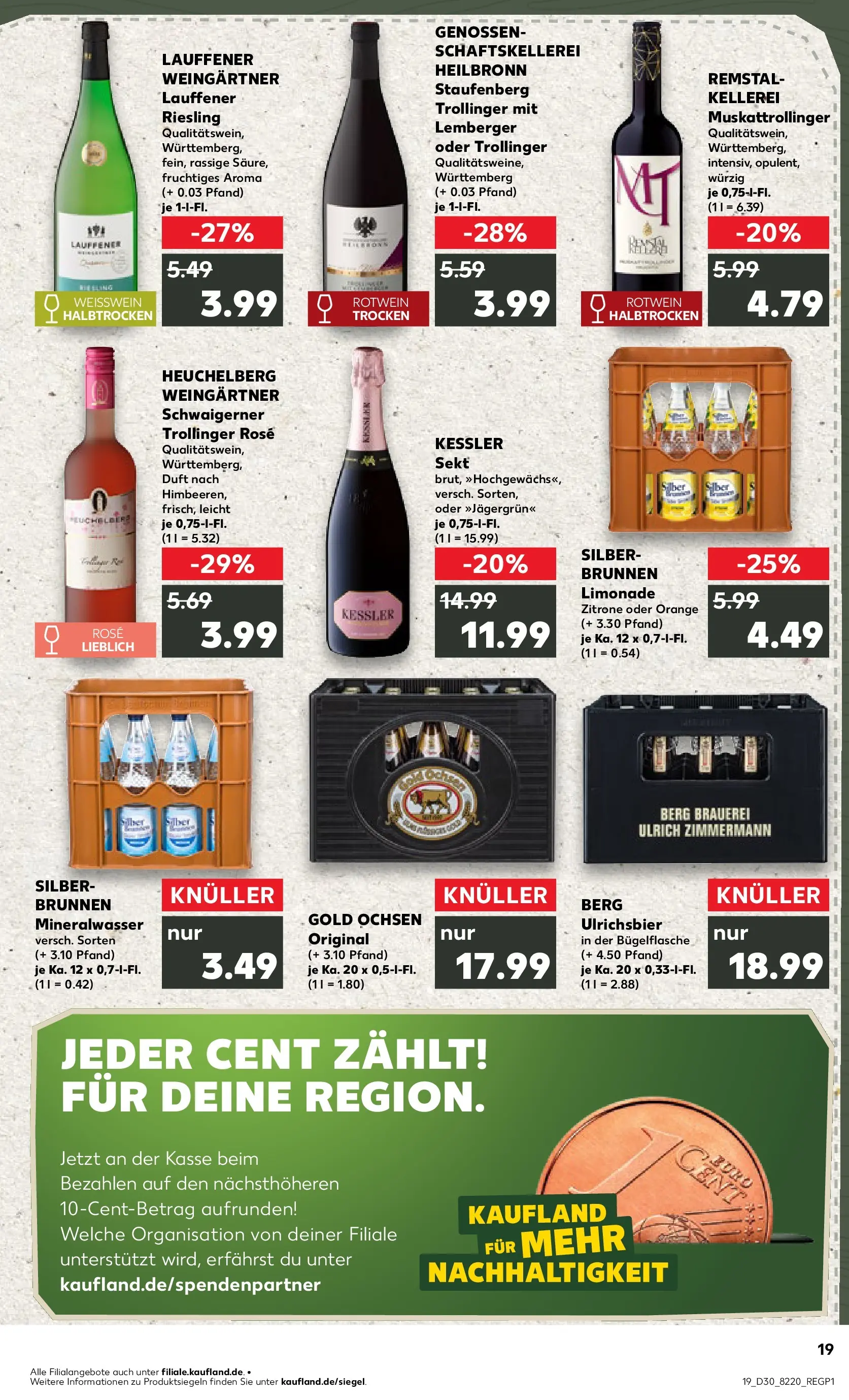 Prospekt Kaufland ab 20.07.2026 ยป Angebote und Werbung Online | Seite: 28 | Produkte: Rotwein, Limonade, Mineralwasser, Zitrone Prospekt Kaufland ab 20.07.2026 ยป Angebote Online zum Blรคttern | Seite: 28 | Produkte: Rotwein, Limonade, Mineralwasser, Zitrone