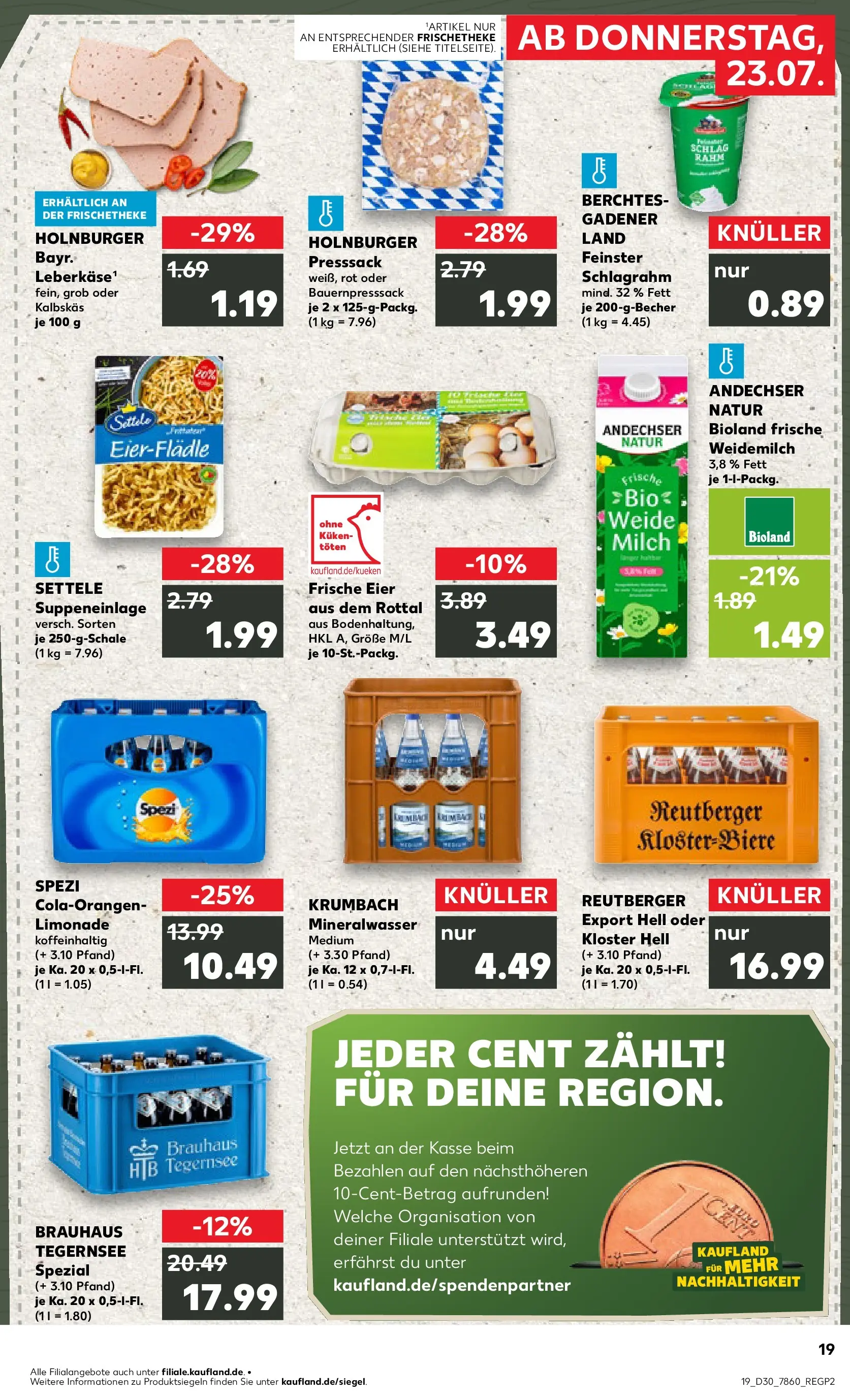 Prospekt Kaufland ab 20.07.2026 ยป Angebote und Werbung Online | Seite: 28 | Produkte: Milch, Eier, Limonade, Mineralwasser Prospekt Kaufland ab 20.07.2026 ยป Angebote Online zum Blรคttern | Seite: 28 | Produkte: Milch, Eier, Limonade, Mineralwasser