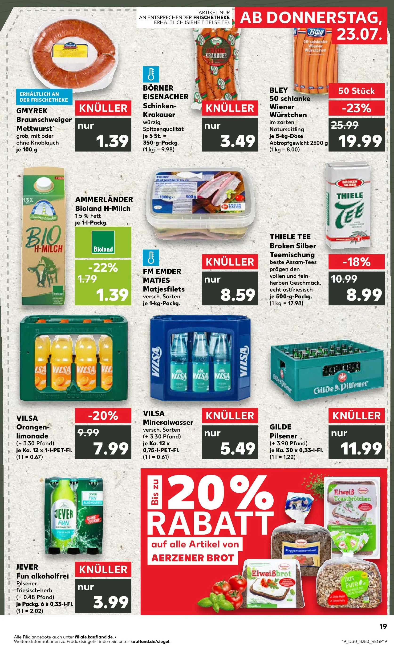 Prospekt Kaufland ab 20.07.2026 ยป Angebote und Werbung Online | Seite: 28 | Produkte: Orangen, Mineralwasser, Knoblauch, Jever Prospekt Kaufland ab 20.07.2026 ยป Angebote Online zum Blรคttern | Seite: 28 | Produkte: Orangen, Mineralwasser, Knoblauch, Jever