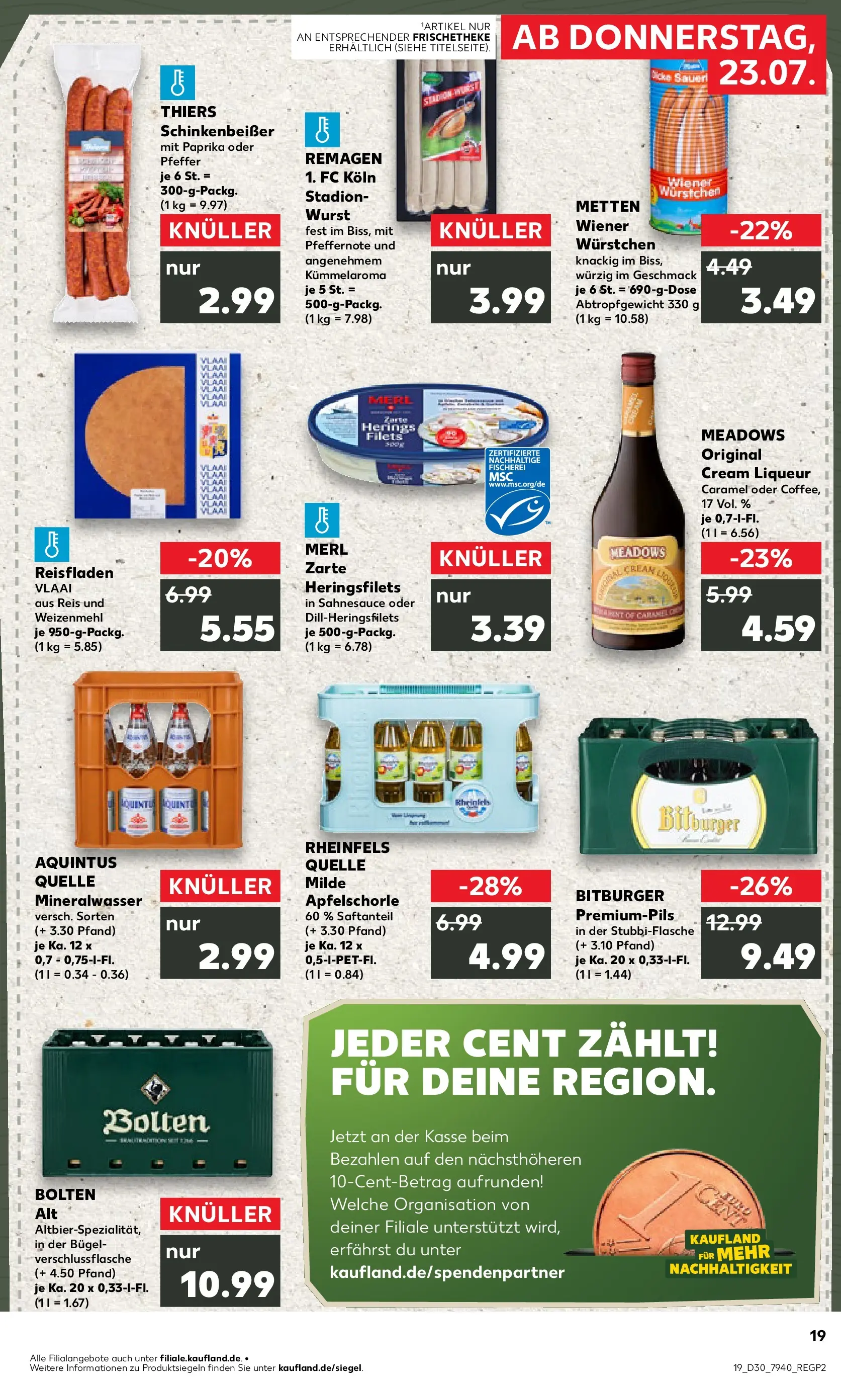 Prospekt Kaufland ab 20.07.2026 ยป Angebote und Werbung Online | Seite: 28 | Produkte: Weizenmehl, Mineralwasser, Paprika, Pfeffer Prospekt Kaufland ab 20.07.2026 ยป Angebote Online zum Blรคttern | Seite: 28 | Produkte: Weizenmehl, Mineralwasser, Paprika, Pfeffer