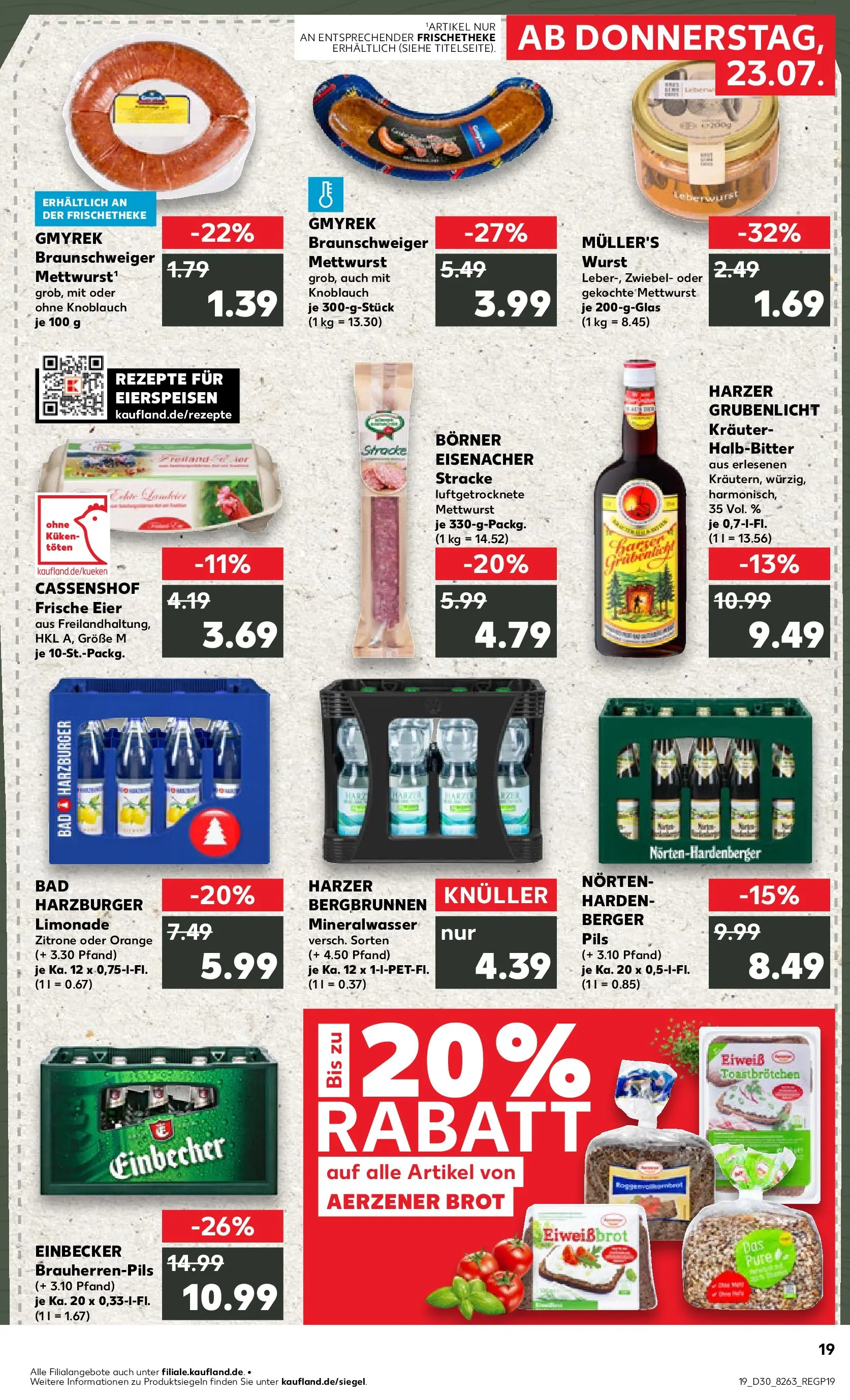 Prospekt Kaufland ab 20.07.2026 ยป Angebote und Werbung Online | Seite: 28 | Produkte: Bad, Pils, Wurst, Brot Prospekt Kaufland ab 20.07.2026 ยป Angebote Online zum Blรคttern | Seite: 28 | Produkte: Bad, Pils, Wurst, Brot