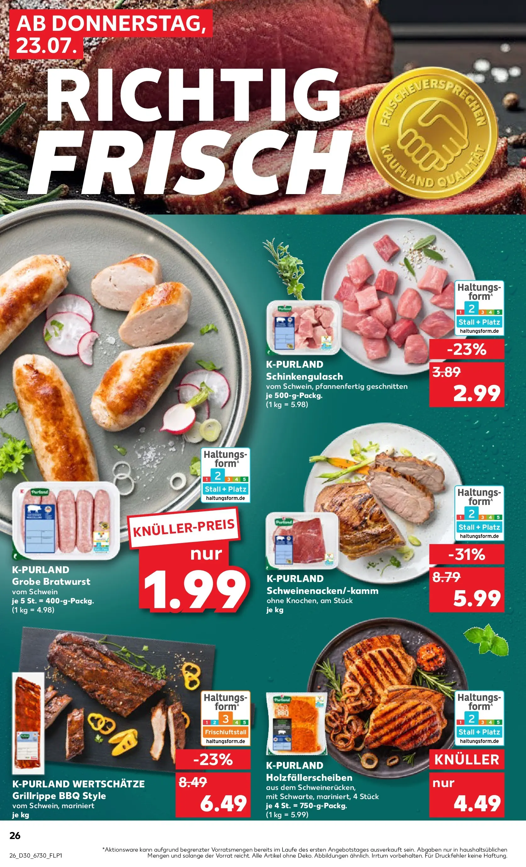 Prospekt Kaufland ab 20.07.2026 ยป Angebote und Werbung Online | Seite: 35 | Produkte: Bratwurst Prospekt Kaufland ab 20.07.2026 ยป Angebote Online zum Blรคttern | Seite: 35 | Produkte: Bratwurst