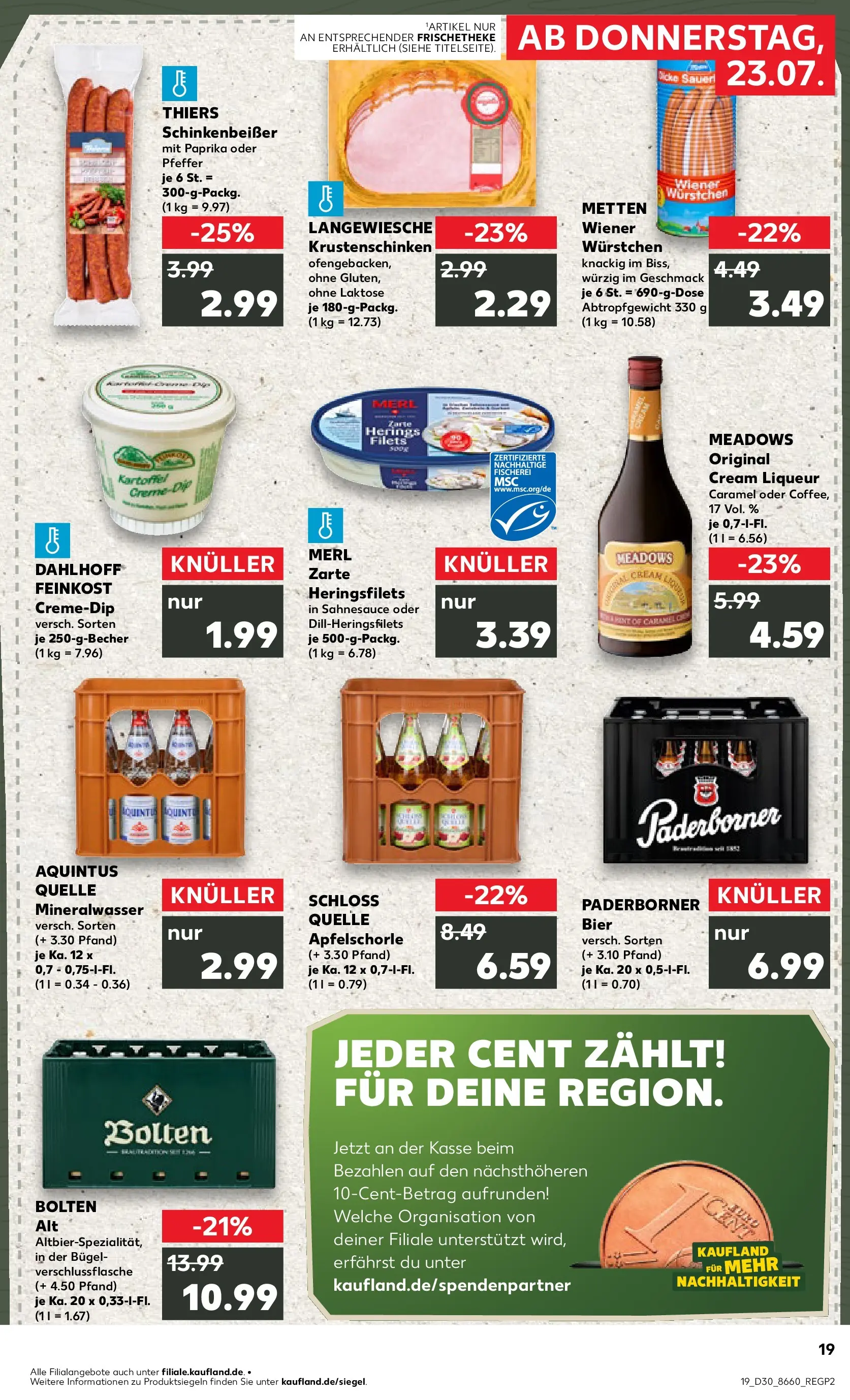 Prospekt Kaufland ab 20.07.2026 ยป Angebote und Werbung Online | Seite: 28 | Produkte: Bier, Mineralwasser, Paprika, Pfeffer Prospekt Kaufland ab 20.07.2026 ยป Angebote Online zum Blรคttern | Seite: 28 | Produkte: Bier, Mineralwasser, Paprika, Pfeffer