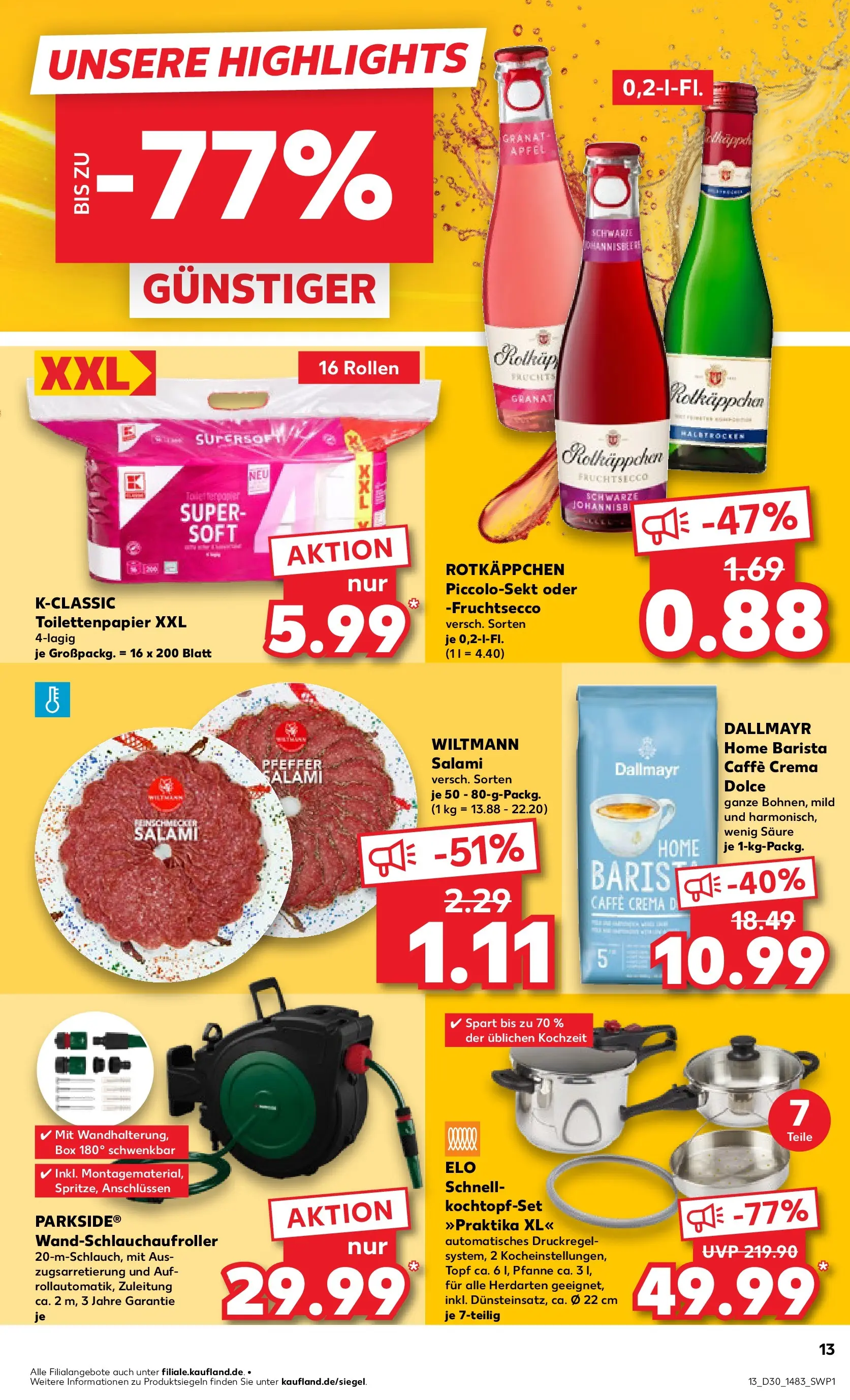 Prospekt Kaufland ab 20.07.2026 ยป Angebote und Werbung Online | Seite: 22 | Produkte: รpfel, Dallmayr, Rotkรคppchen, Salami Prospekt Kaufland ab 20.07.2026 ยป Angebote Online zum Blรคttern | Seite: 22 | Produkte: รpfel, Dallmayr, Rotkรคppchen, Salami