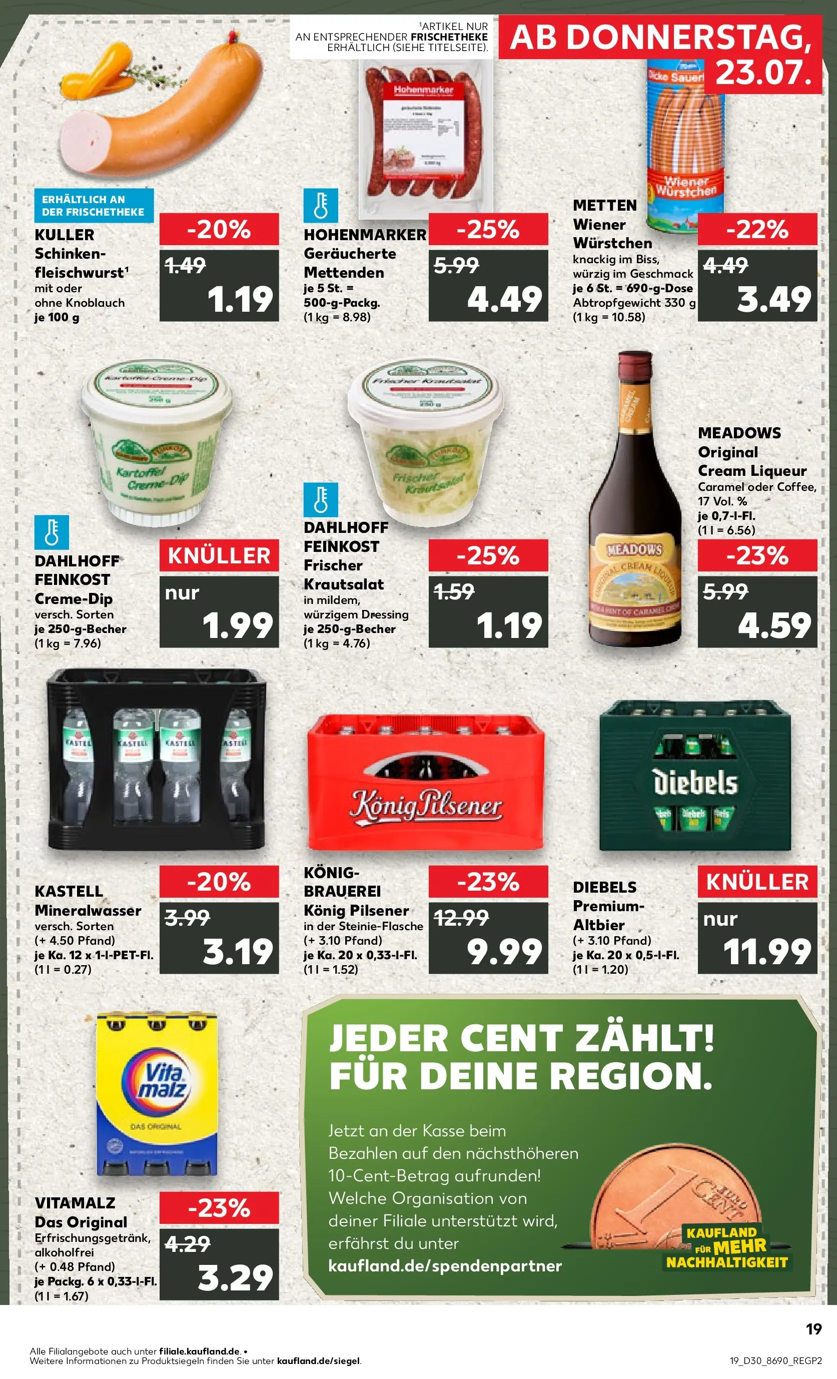 Prospekt Kaufland ab 20.07.2026 ยป Angebote und Werbung Online | Seite: 28 | Produkte: Konig pilsener, Knoblauch, Diebels, Schinken Prospekt Kaufland ab 20.07.2026 ยป Angebote Online zum Blรคttern | Seite: 28 | Produkte: Konig pilsener, Knoblauch, Diebels, Schinken