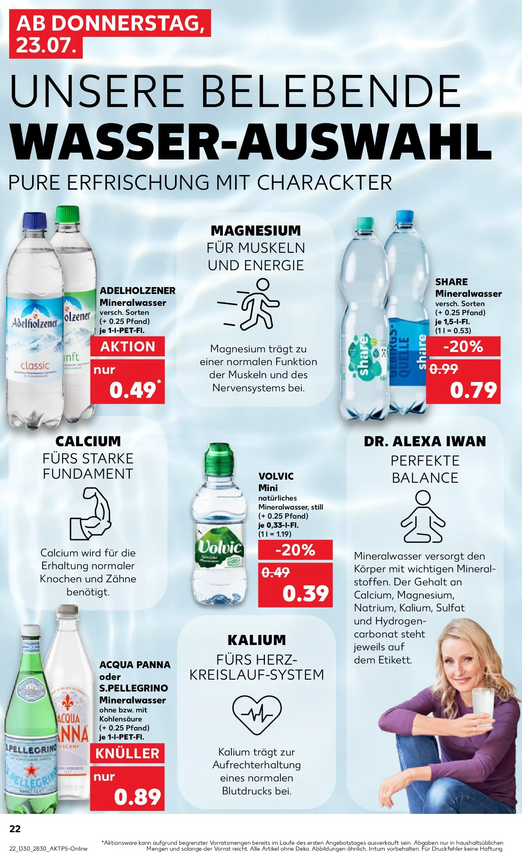 Prospekt Kaufland ab 20.07.2026 ยป Angebote und Werbung Online | Seite: 31 | Produkte: Adelholzener, Mineralwasser, Volvic Prospekt Kaufland ab 20.07.2026 ยป Angebote Online zum Blรคttern | Seite: 31 | Produkte: Adelholzener, Mineralwasser, Volvic