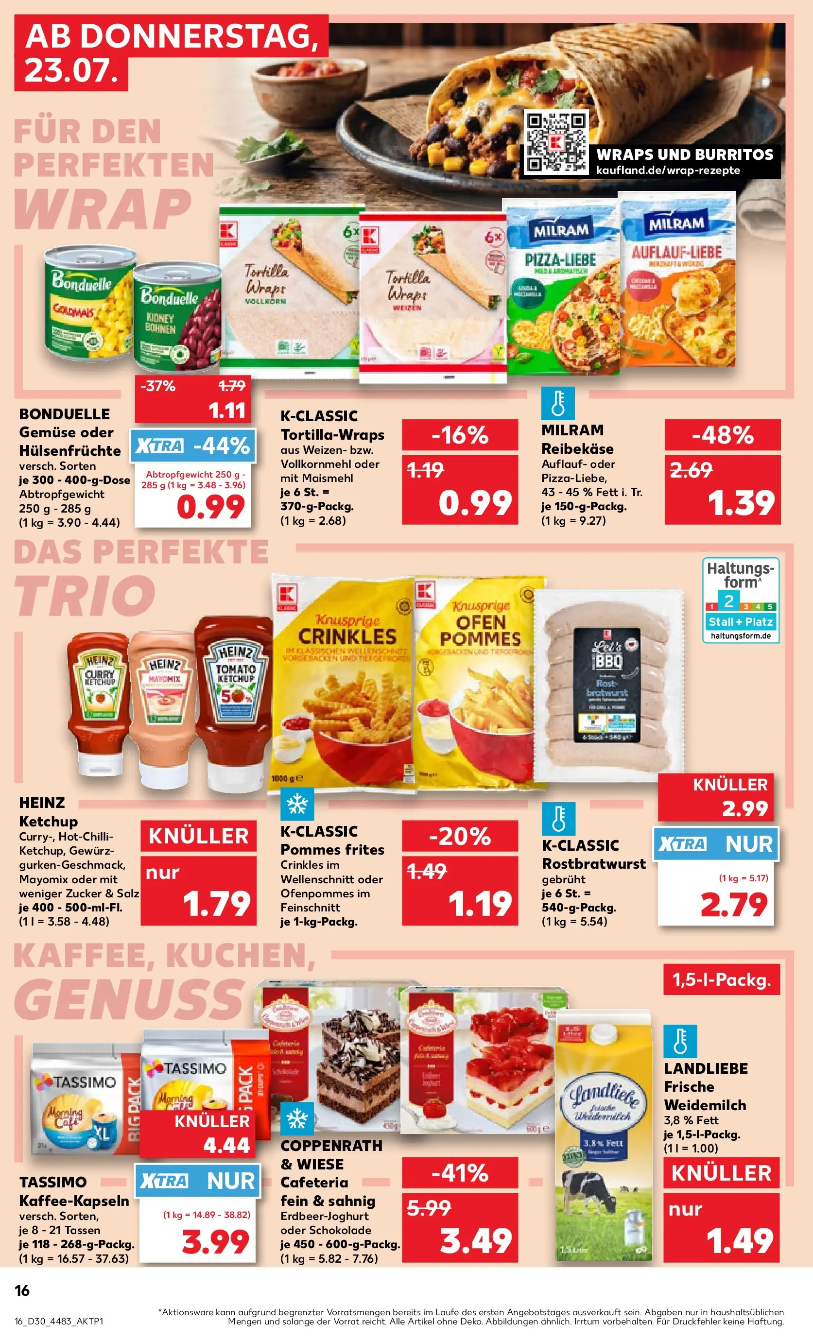 Prospekt Kaufland ab 20.07.2026 ยป Angebote und Werbung Online | Seite: 25 | Produkte: Bratwurst, Pommes frites, Zucker, Ketchup Prospekt Kaufland ab 20.07.2026 ยป Angebote Online zum Blรคttern | Seite: 25 | Produkte: Bratwurst, Pommes frites, Zucker, Ketchup