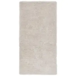 Hochflor Teppich Wei&szlig; Relaxx 70x140 cm
