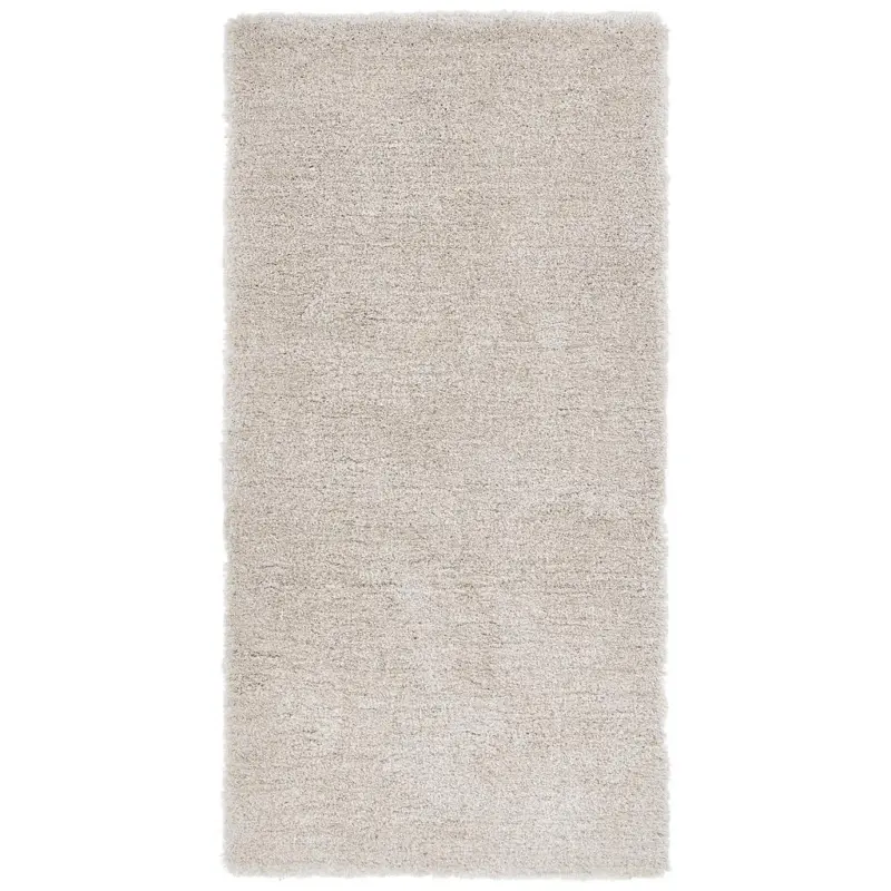 Hochflor Teppich Wei&szlig; Relaxx 70x140 cm