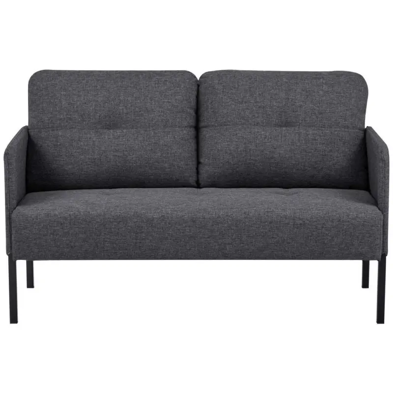 2-Sitzer-Sofa Milon Grau B: 126 cm