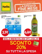 HarDis La spesa di fine mese - al 29.07.2026
