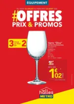 Metro Offres Prix & Promos Equipement - au 12.08.2026