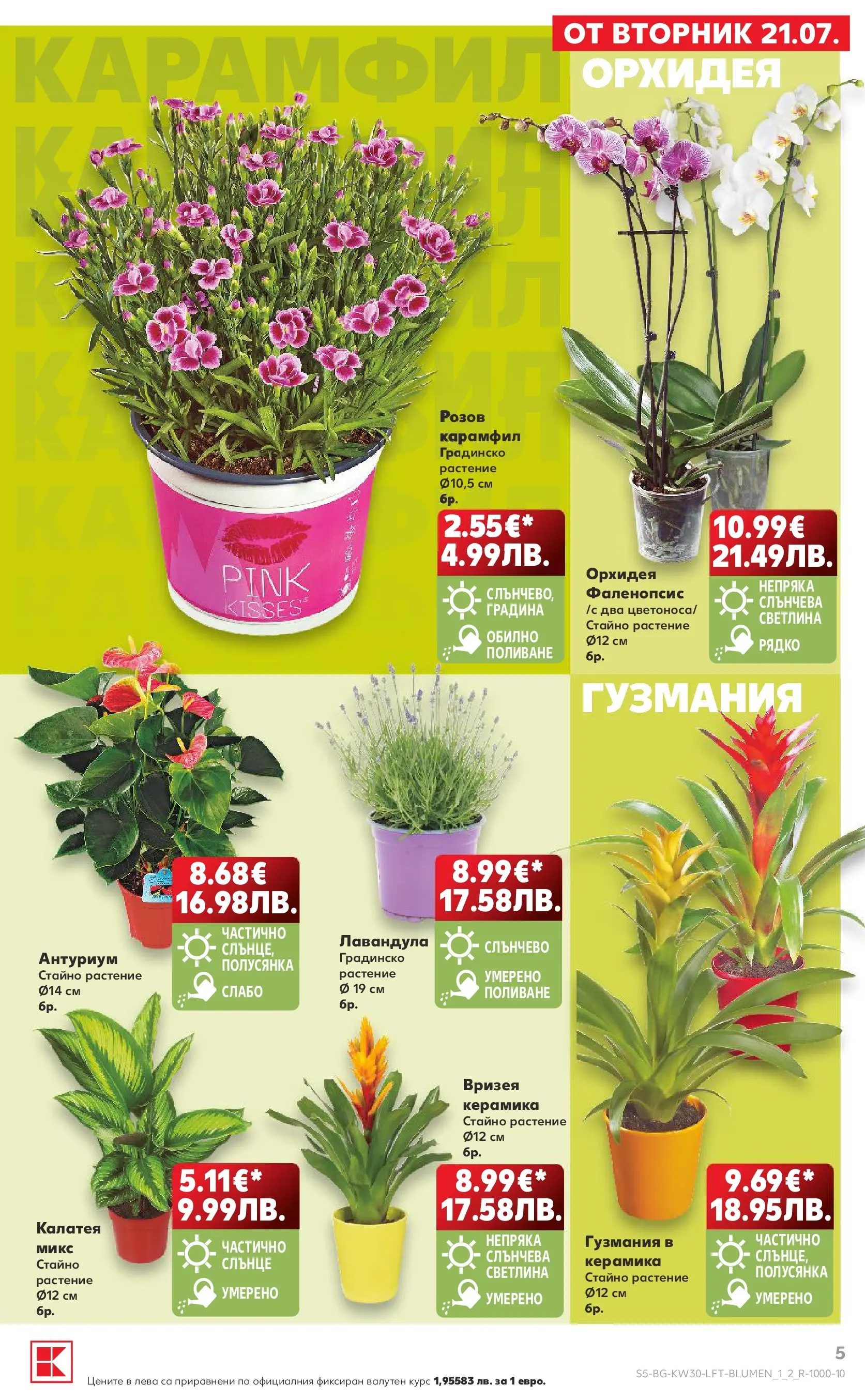 Нова Кауфланд брошура от 20.07.2026 | Страница: 5 Нова Кауфланд брошура - Топ оферти в Kaufland с валидност до 26.07.2026 от 20.07.2026 | Страница: 5