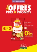 Metro METRO FR - Offres Prix & Promos Restauration - au 12.08.2026