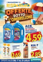 Magazzini del Risparmio Offerte sotto l'ombrellone - al 25.07.2026