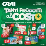 Crai Tanti prodotti al costo - al 05.08.2026