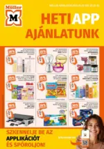 M&uuml;ller HU: M&uuml;ller akci&oacute;s - 2026.07.26 napig