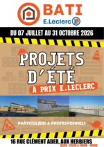 E.Leclerc CATALOGUE BATI LECLERC - au 31.10.2026