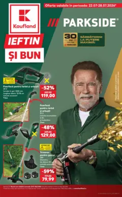 Ofertele Kaufland valabile de la 22.07.2026